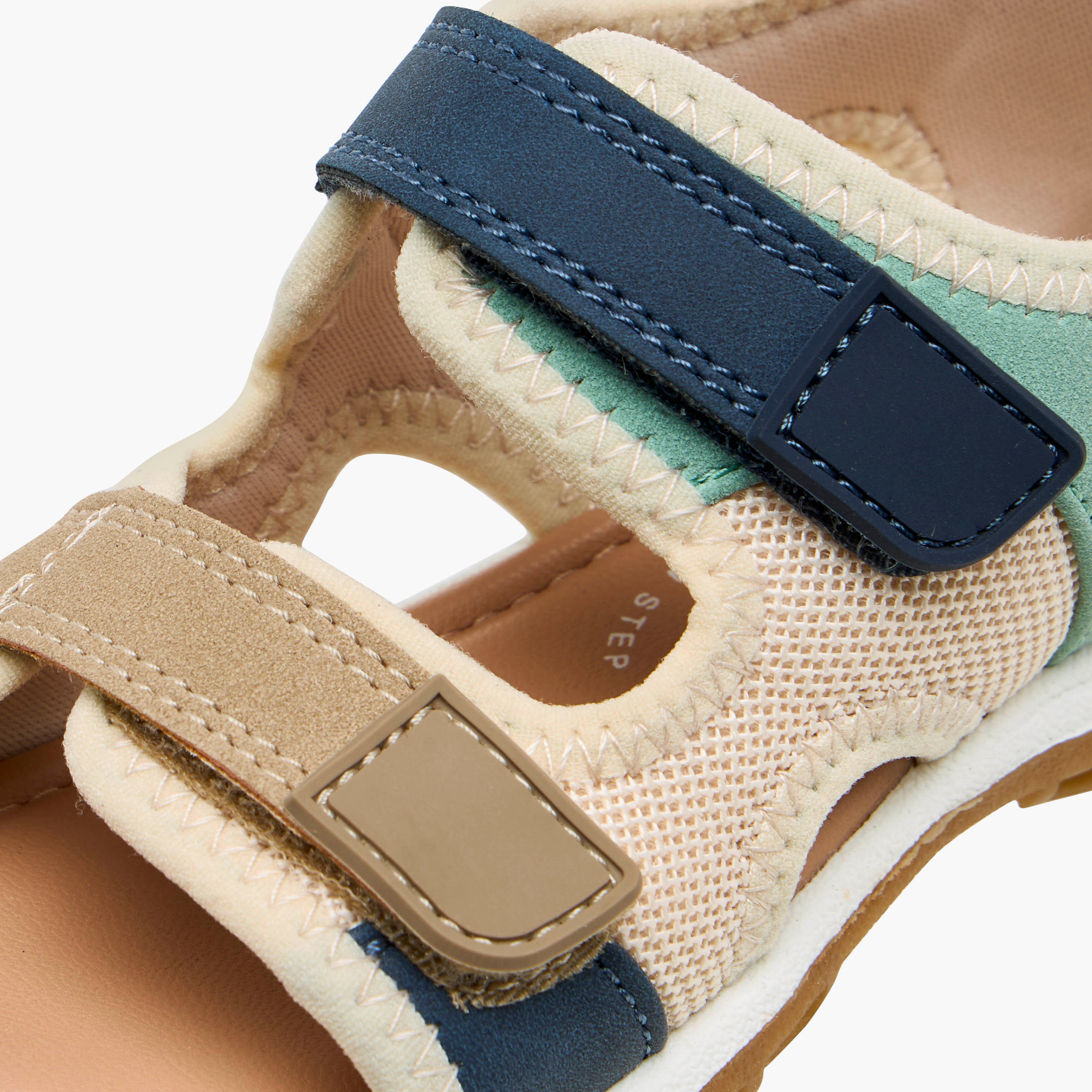 Barefeet Boys Colourblock Strap Sandals-boys-shoes-sandals-image-4