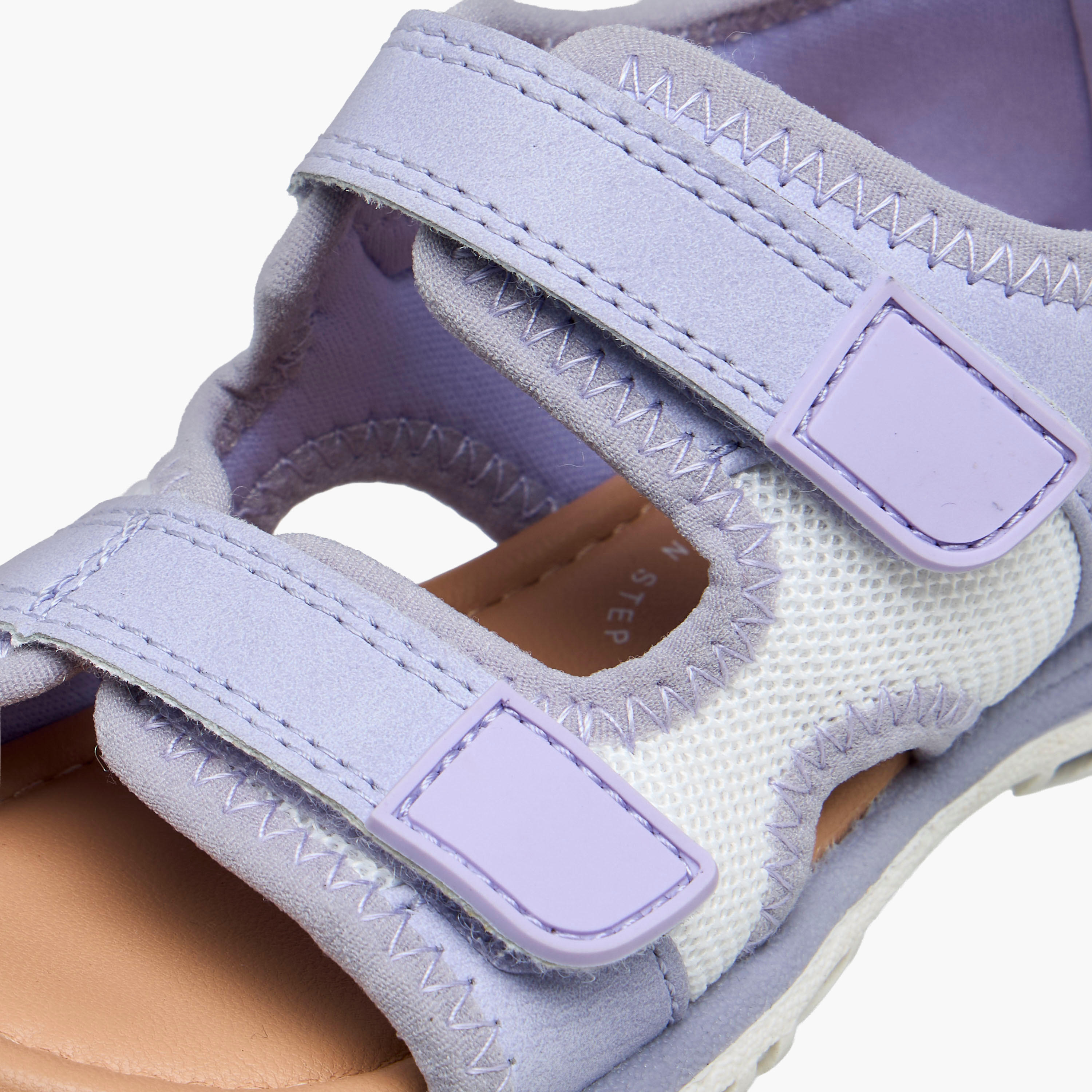 Barefeet Girls Hook & Loop Strap Sandals-girls-shoes-sandals-image-4