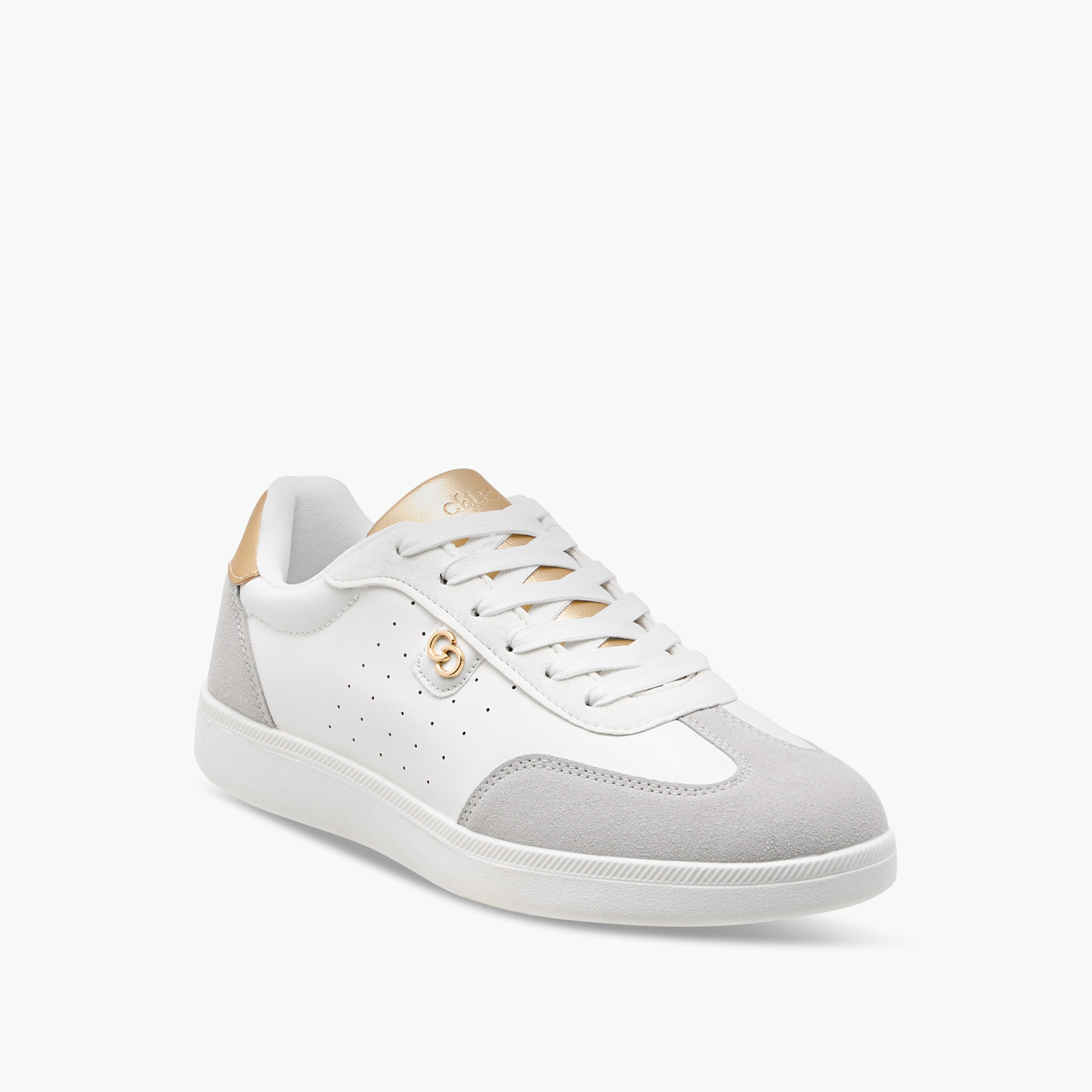 Celeste Women's Logo Detail Sneakers with Lace-Up Closure-women-shoes-sneakers-image-2