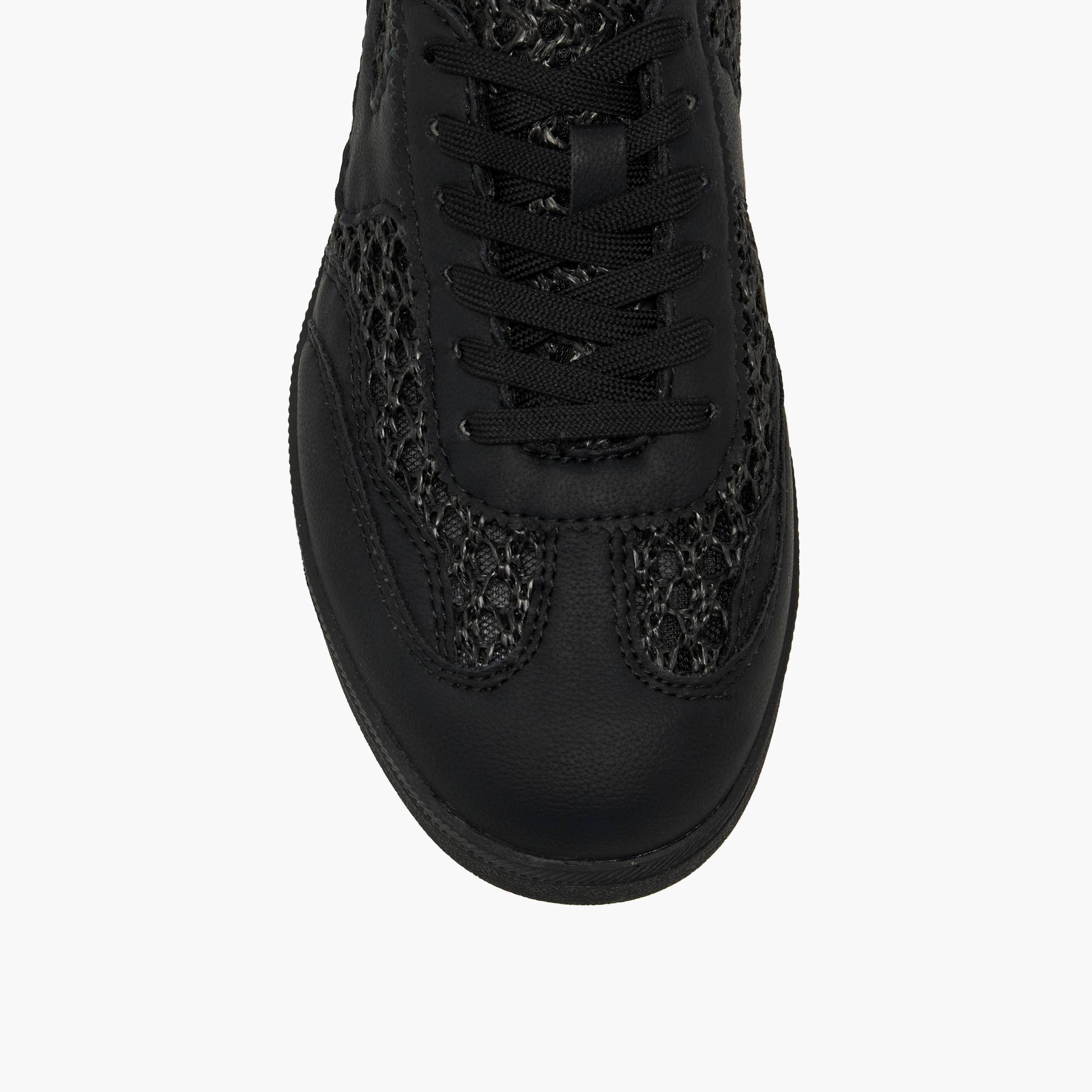 Flora Bella Women Mesh Detail Slip-On Sneakers-women-shoes-sneakers-image-4