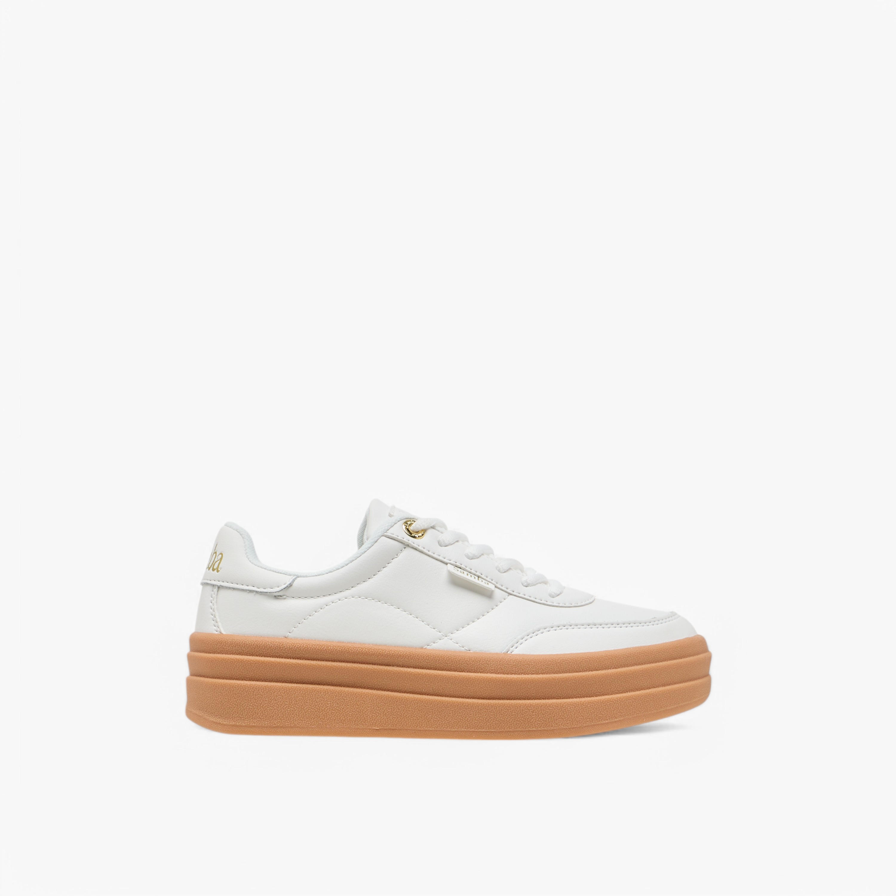 Samba Womens' Panelled Lace-Up Sneakers-women-shoes-sneakers-image-3