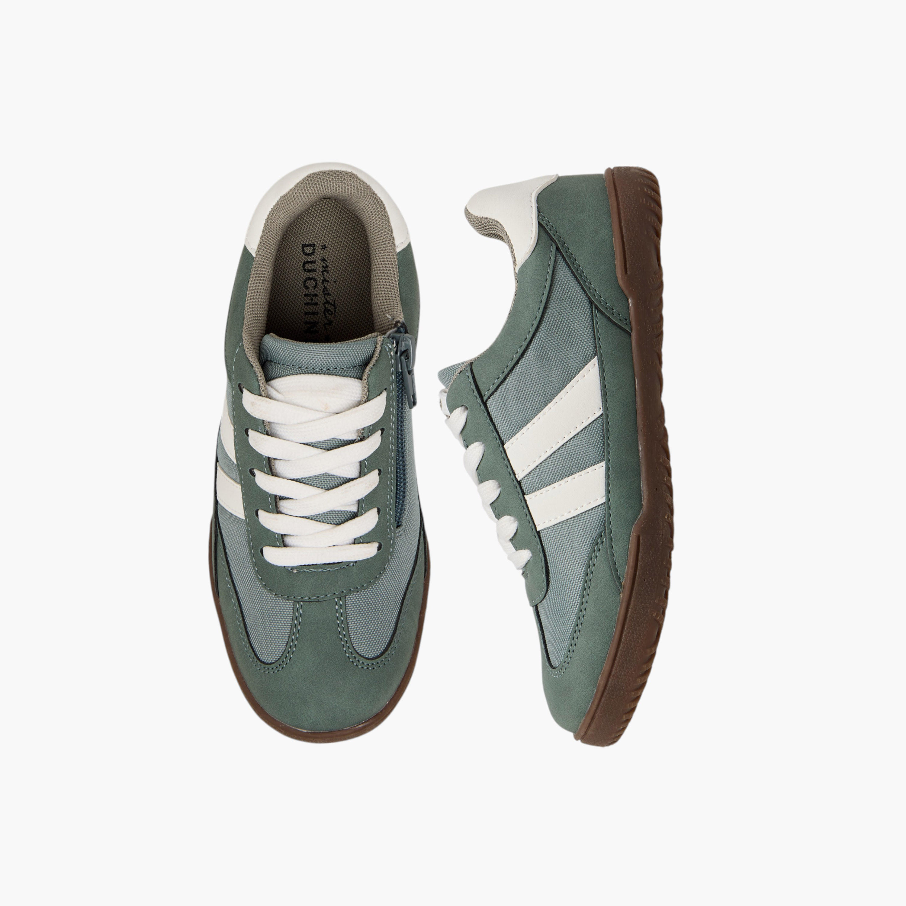 Mister Duchini Panelled Lace-Up Sneakers-boys-shoes-sneakers-image-1