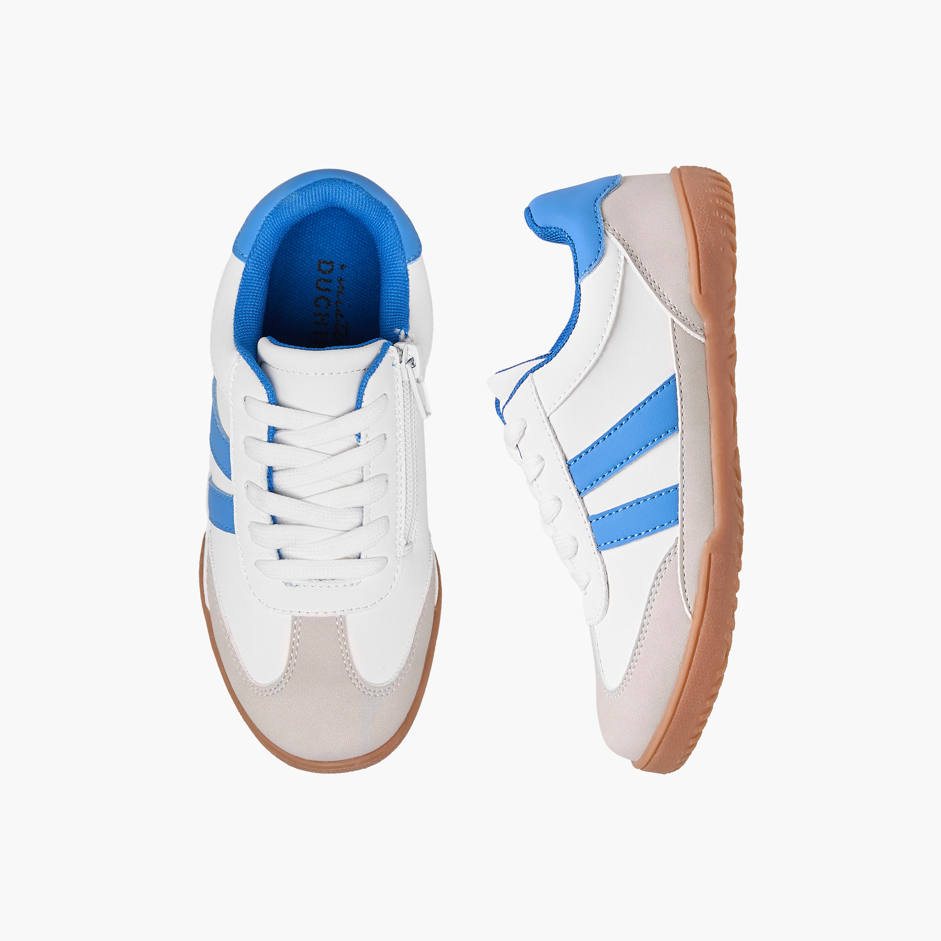 Mister Duchini Panelled Lace-Up Sneakers-boys-shoes-schoolshoes-image-1