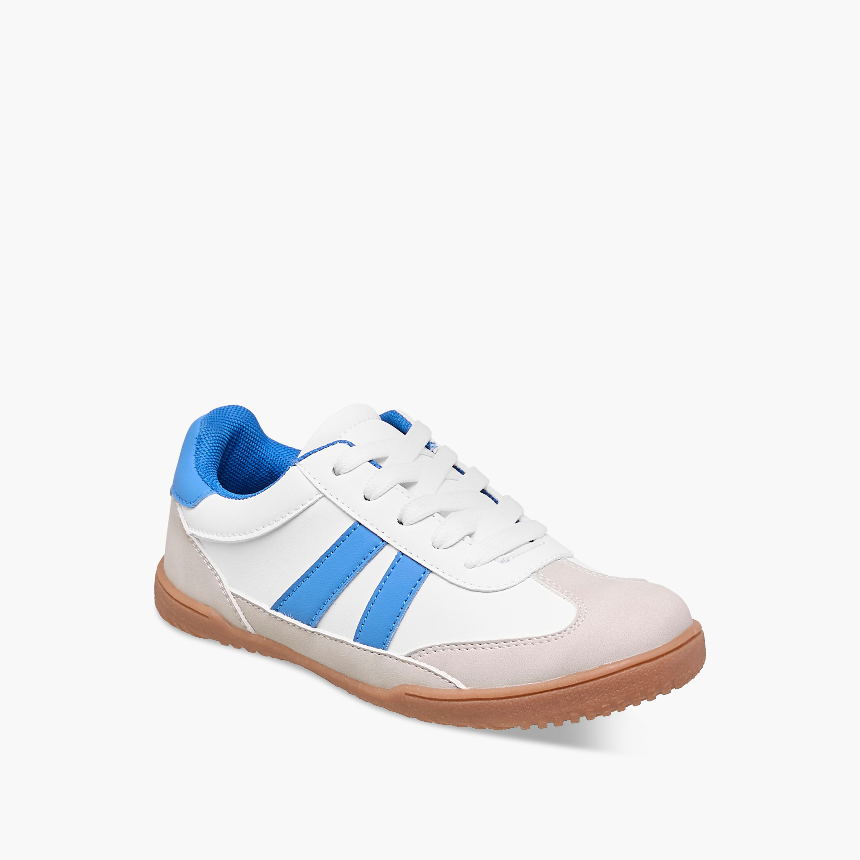 Mister Duchini Panelled Lace-Up Sneakers-boys-shoes-schoolshoes-image-2