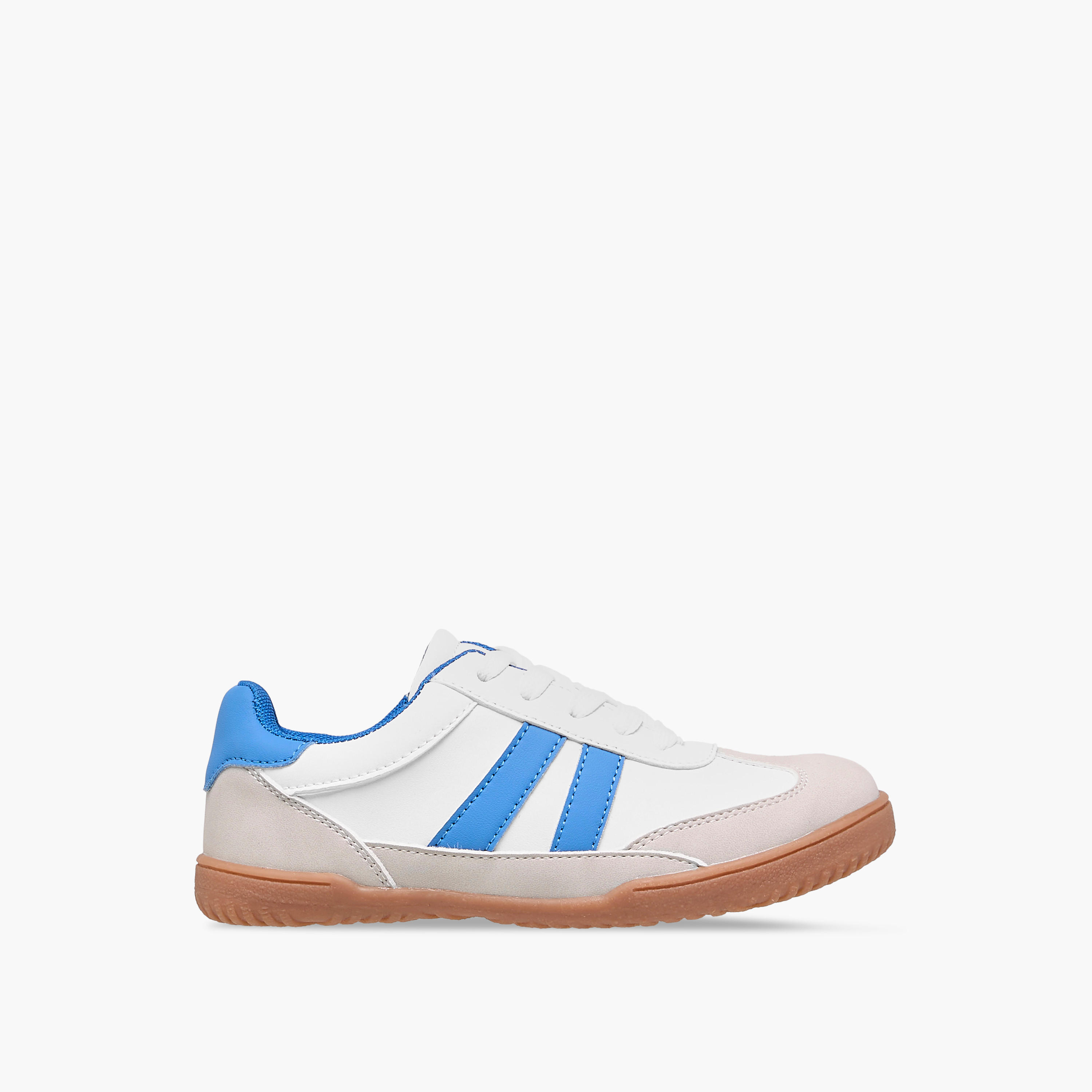 Mister Duchini Panelled Lace-Up Sneakers-boys-shoes-schoolshoes-image-3
