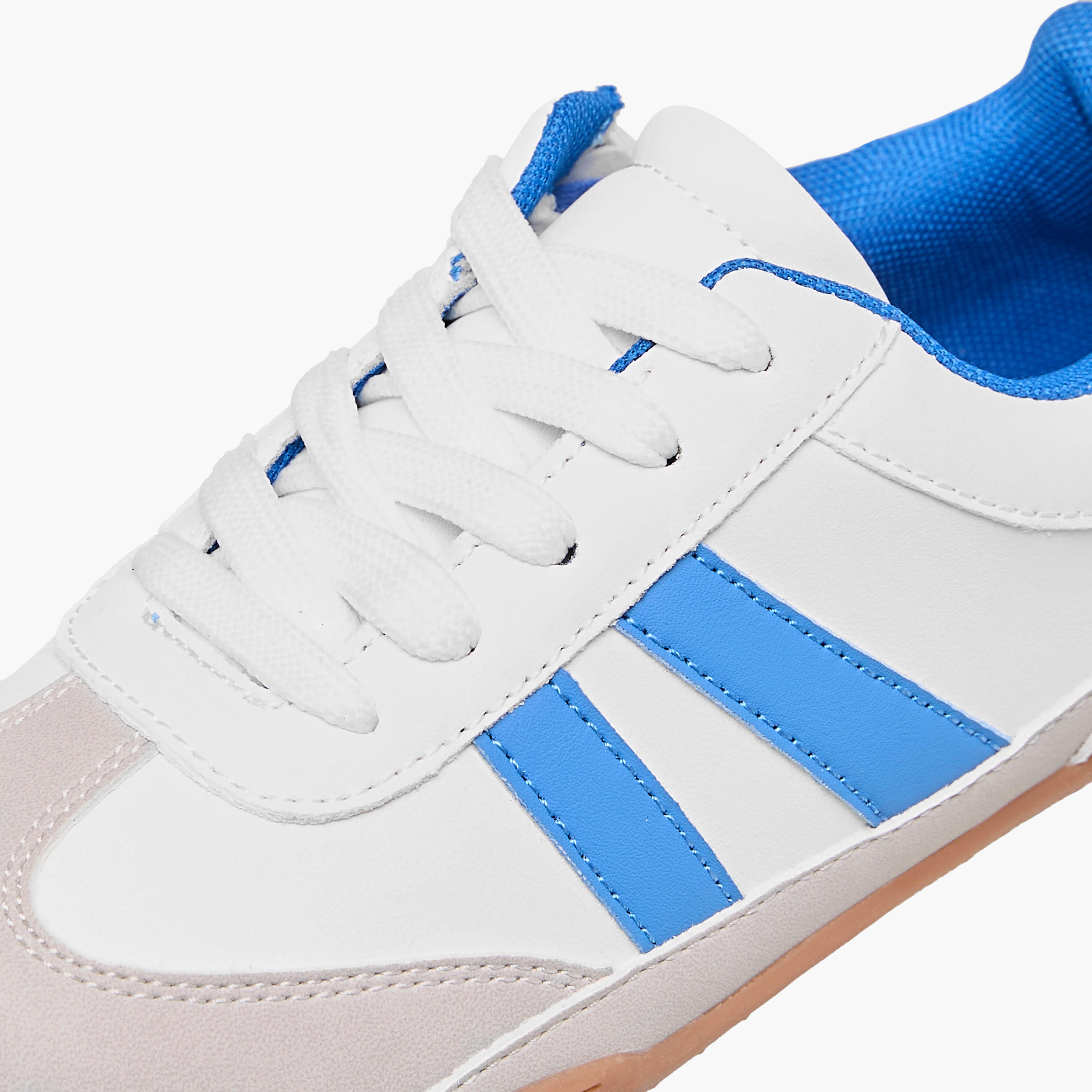 Mister Duchini Panelled Lace-Up Sneakers-boys-shoes-schoolshoes-image-4