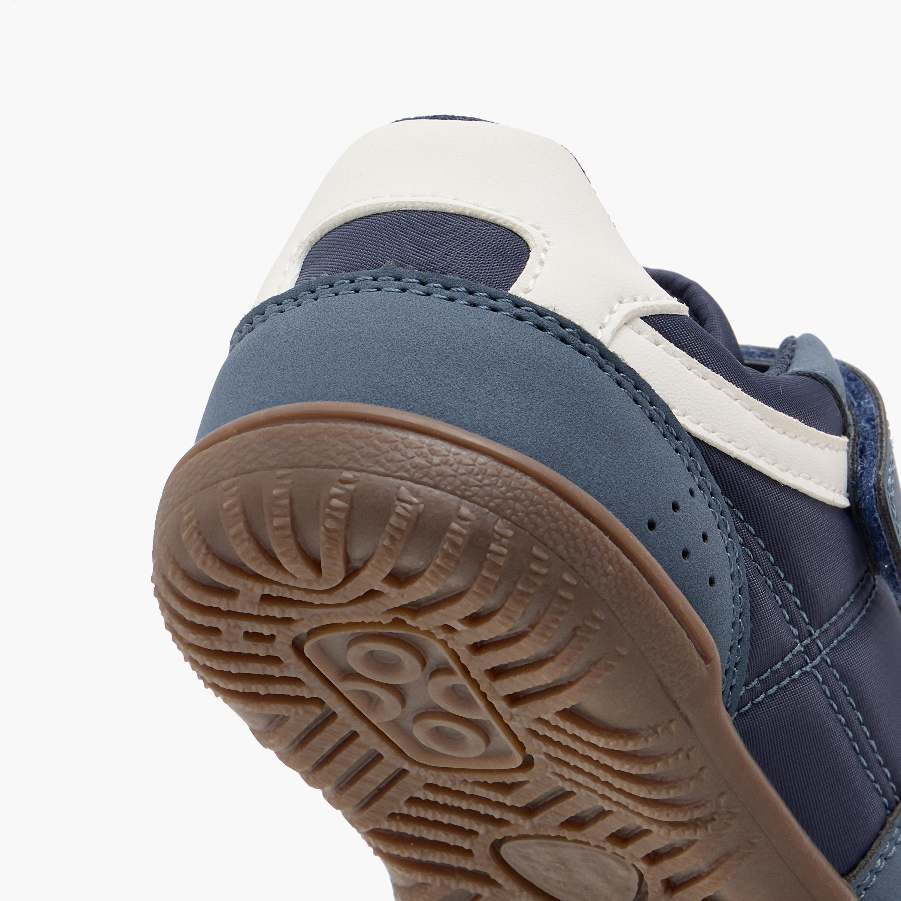 Juniors Panelled Sneakers with Hook and Loop Closure-boys-shoes-sneakers-image-5