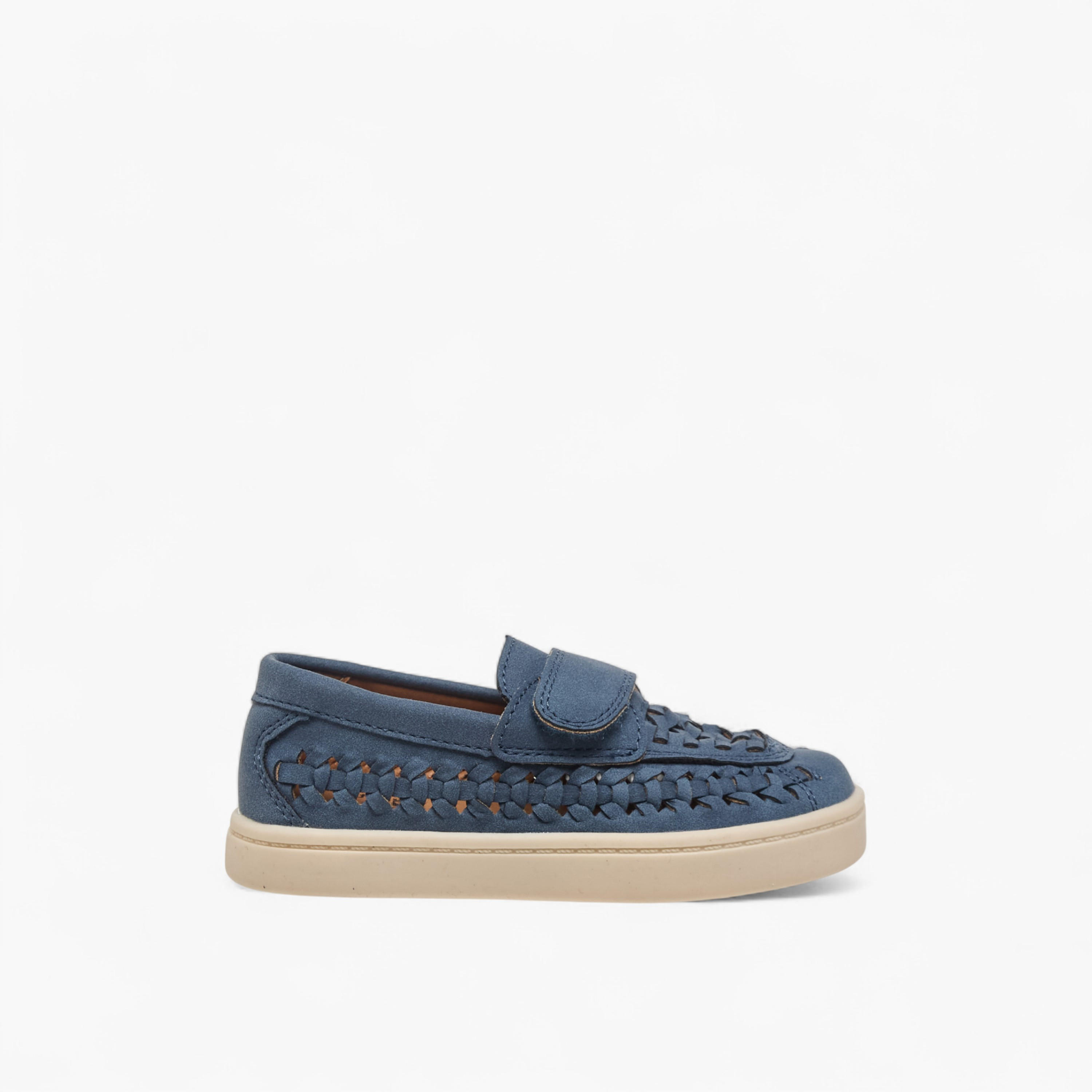 Barefeet Boys Hook and Loop Loafers-baby-boys-shoes-closedshoes-image-3