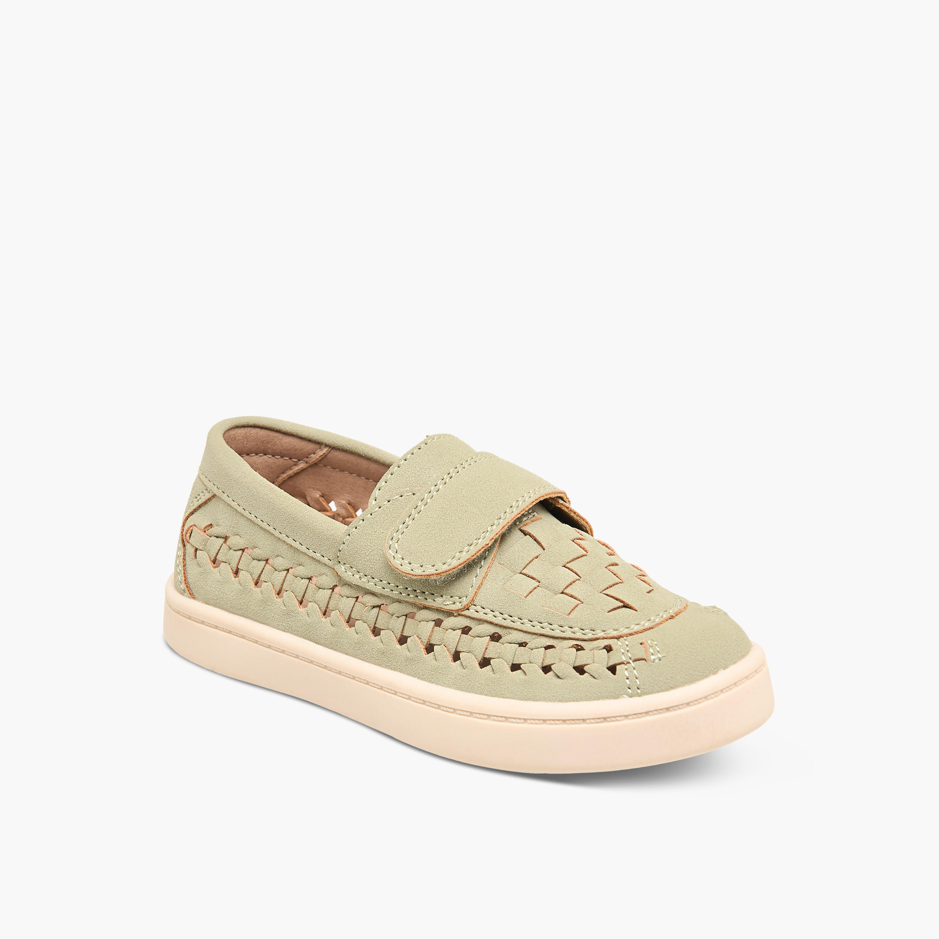 Juniors Textured Slip-On Loafers-boys-shoes-loafers-image-2