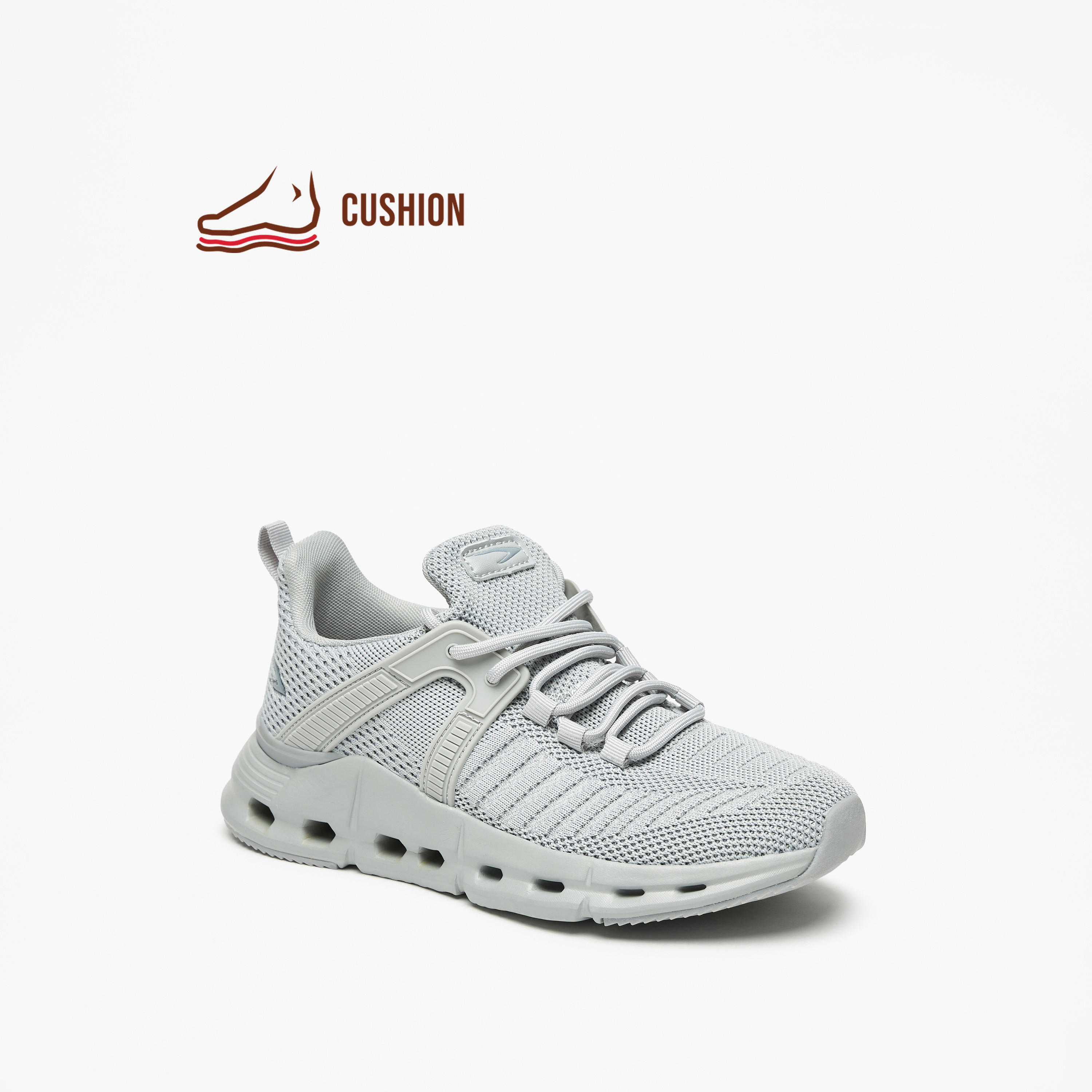حذاء رياضي بارز الملمس برباط إغلاق من داش-women-shoes-sneakers-image-1