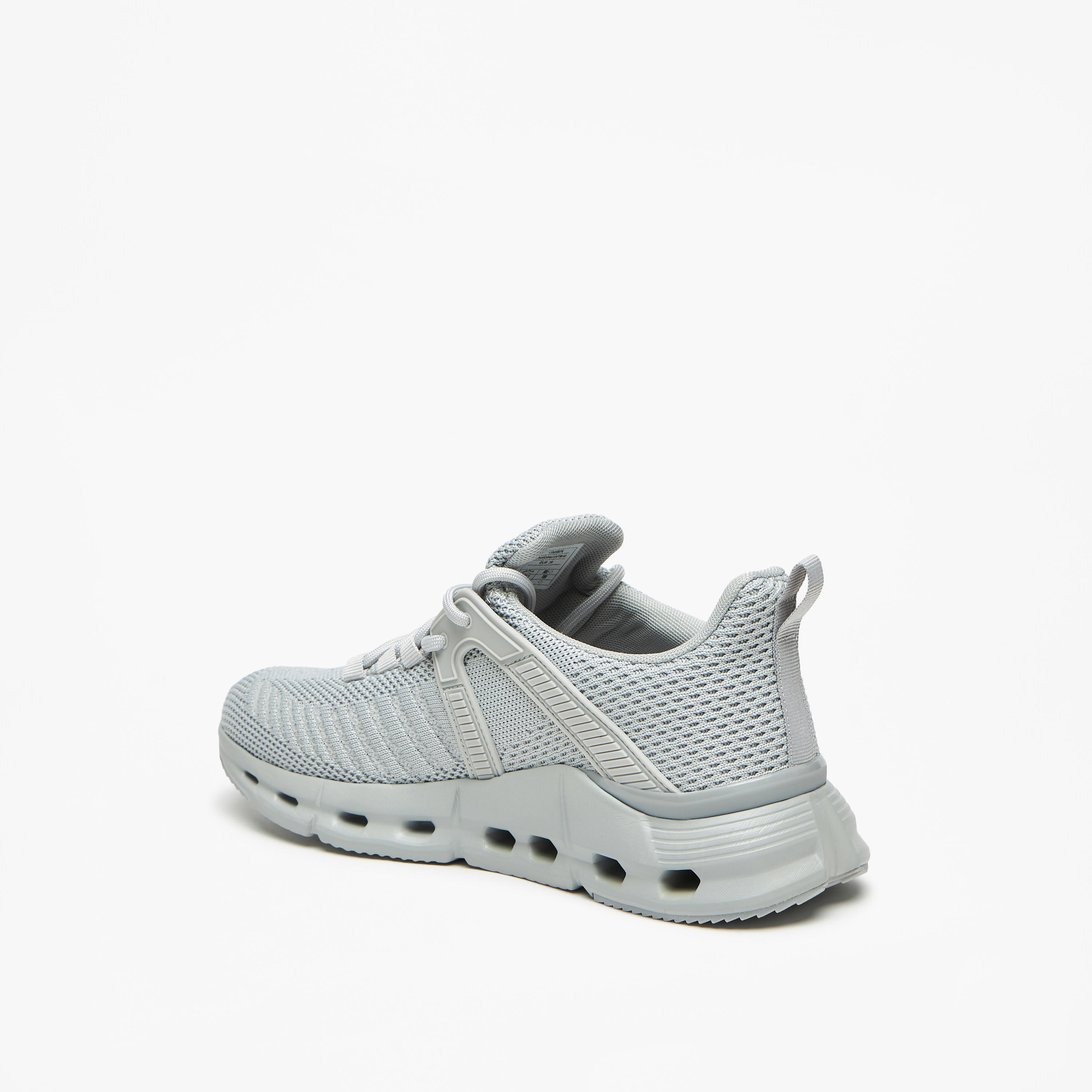 حذاء رياضي بارز الملمس برباط إغلاق من داش-women-shoes-sneakers-image-2