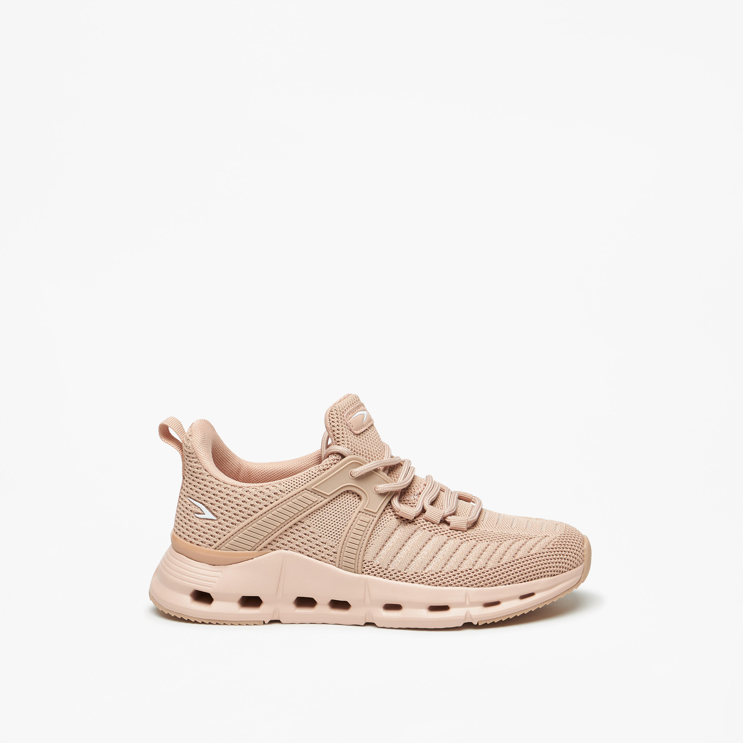 Dash Textured Lace-Up Sports Shoes-women-shoes-sneakers-image-3