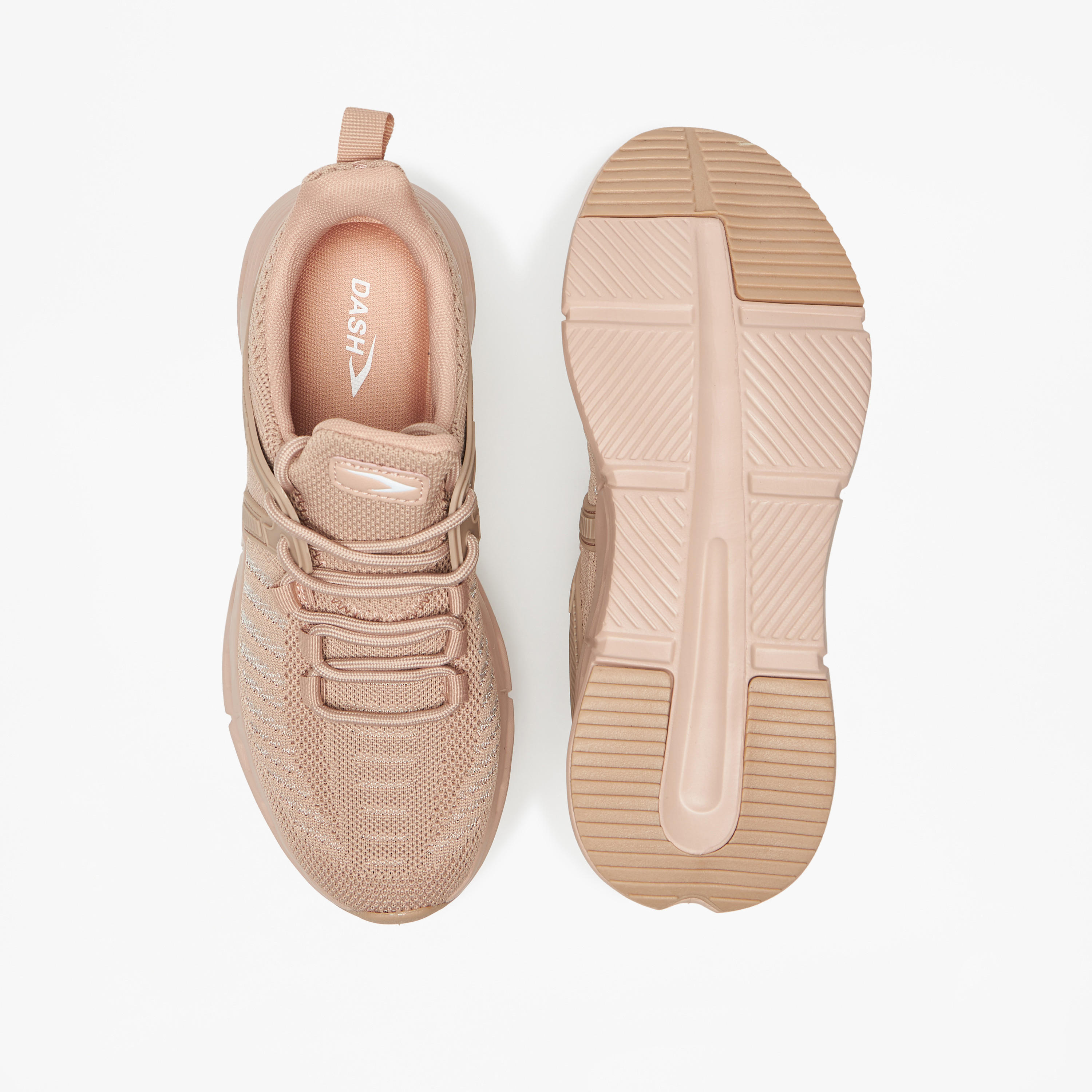 حذاء رياضي بارز الملمس برباط إغلاق من داش-women-shoes-sneakers-image-10