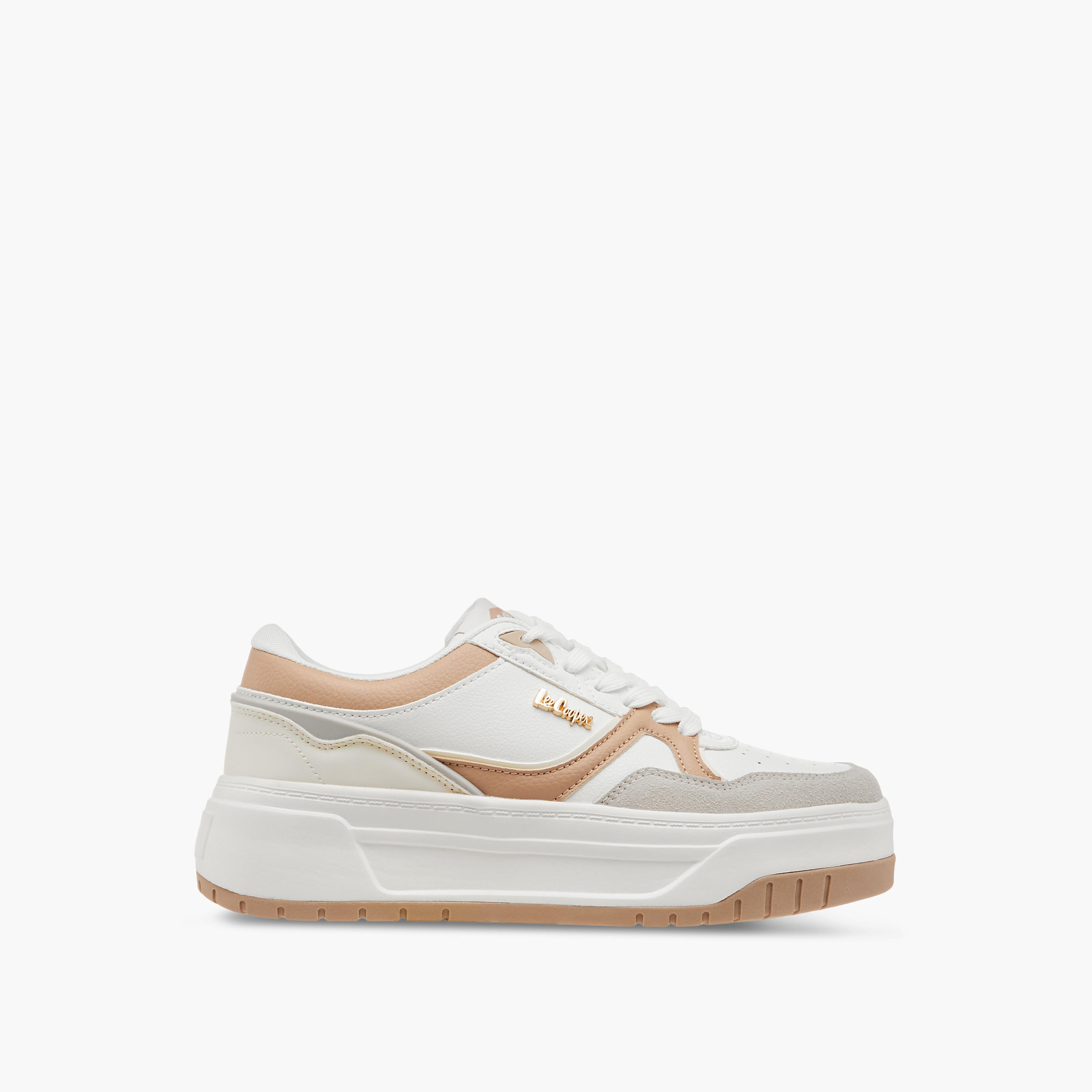 حذاء سنيكرز بقوالب ملونة ورباط إغلاق للنساء من لي كوبر-women-shoes-sneakers-image-3