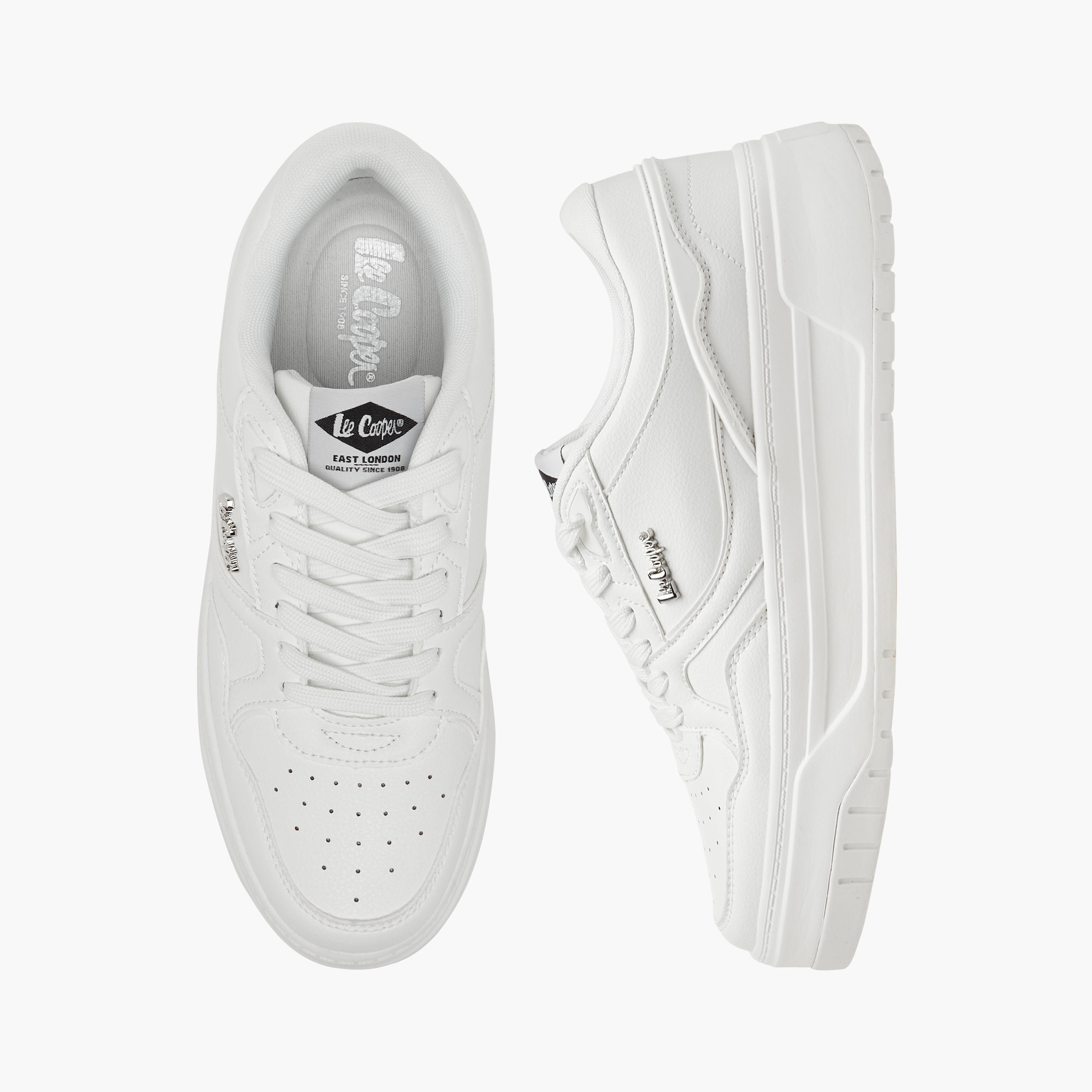 Lee Cooper Women's Colourblock Lace-Up Sneakers-women-shoes-sneakers-image-1