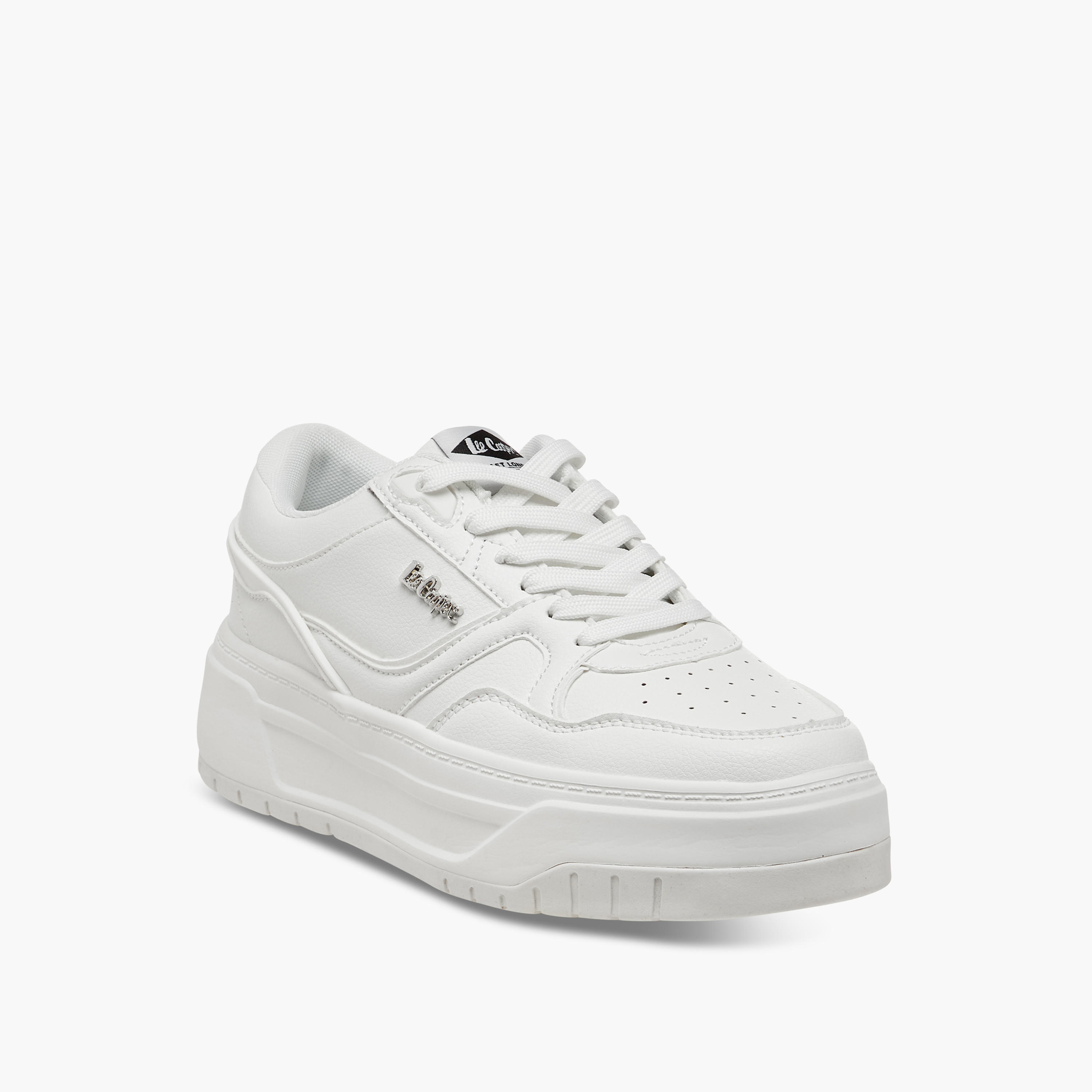 Lee Cooper Women's Colourblock Lace-Up Sneakers-women-shoes-sneakers-image-2