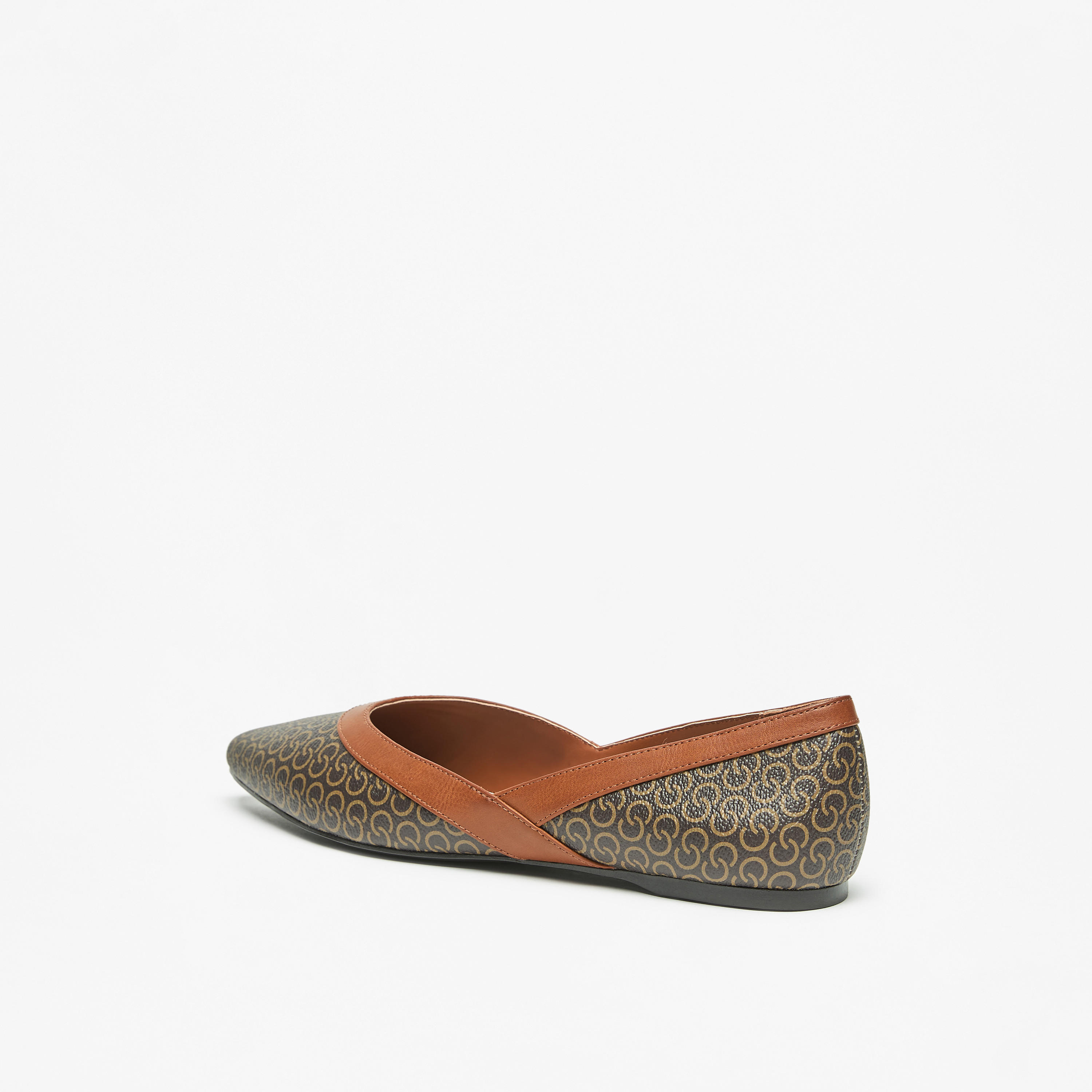 Celeste Women's Monogram Print Slip-On Ballerina Shoes-women-shoes-flats-ballerinas-image-3