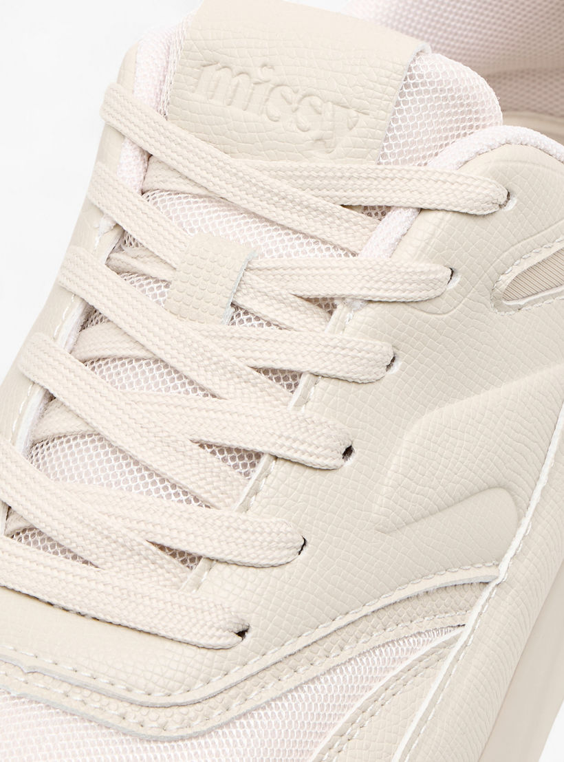 Missy Panelled Sneakers with Lace-Up Closure-women-shoes-sneakers-image-5