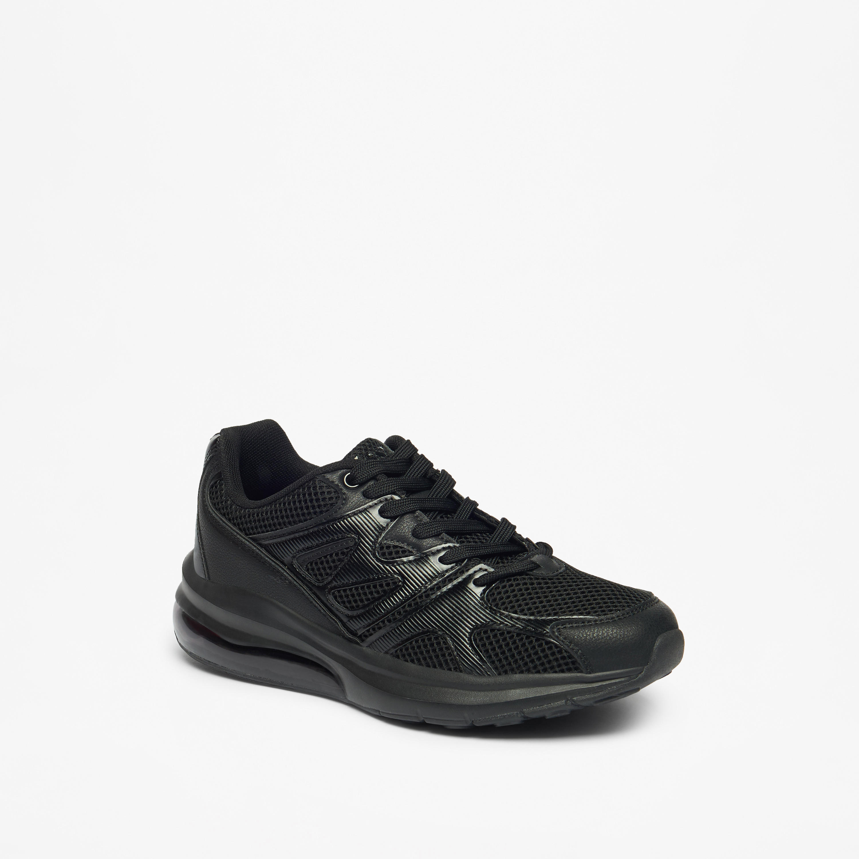 Missy Panelled Sneakers with Lace-Up Closure-women-shoes-sneakers-image-1