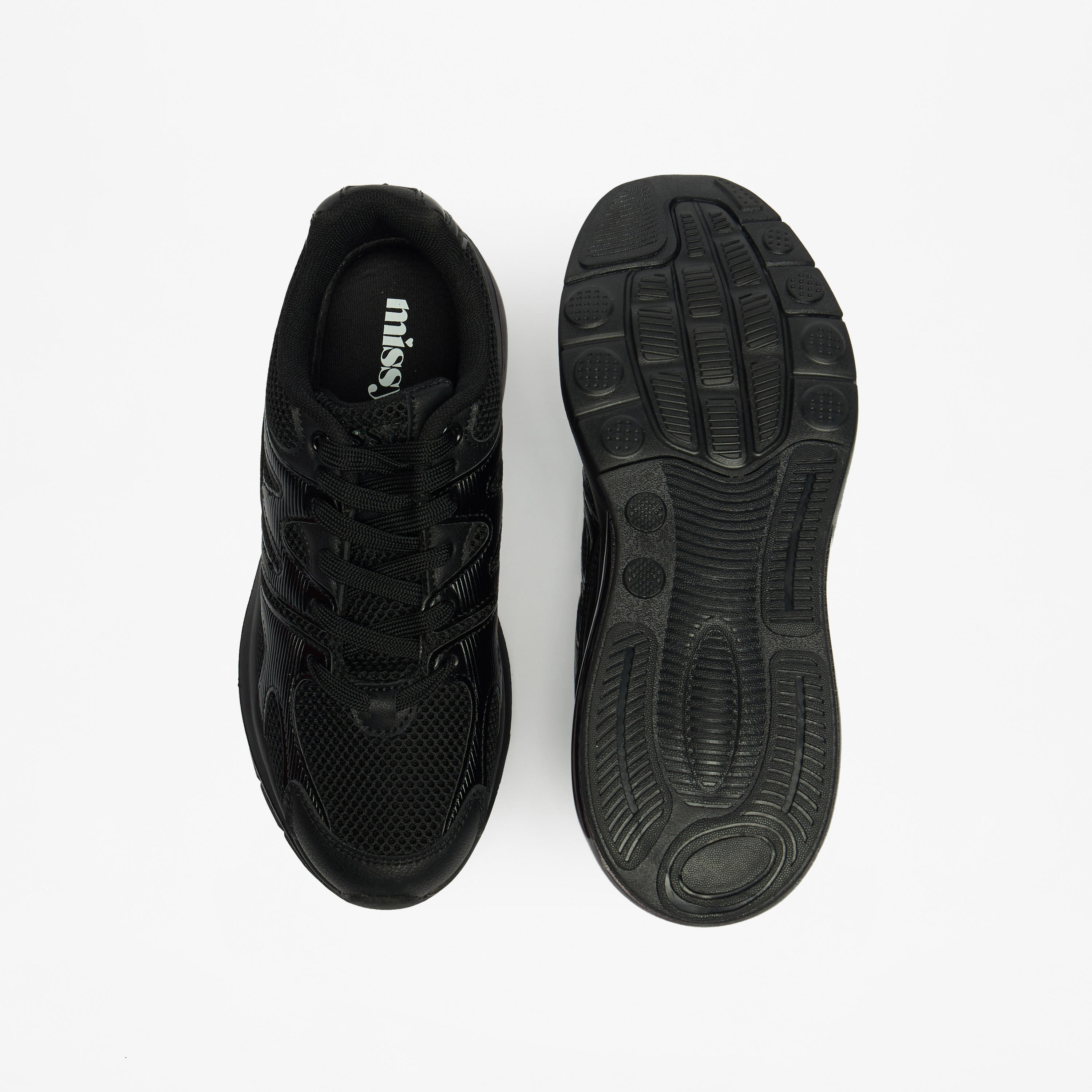 Missy Panelled Sneakers with Lace-Up Closure-women-shoes-sneakers-image-5