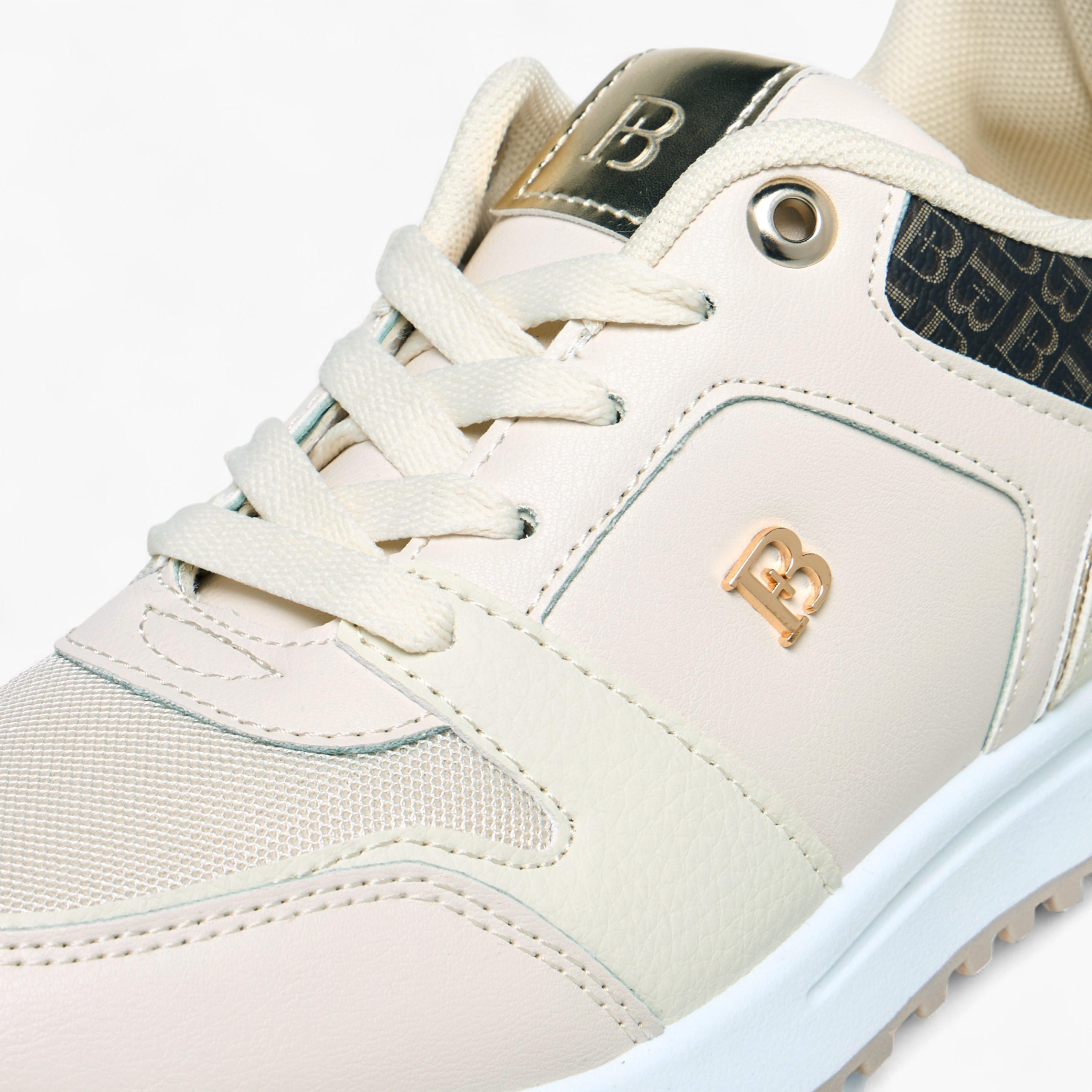 Flora Bella Monogram Print Lace-Up Sneakers with Pull Tab-women-shoes-sneakers-image-4