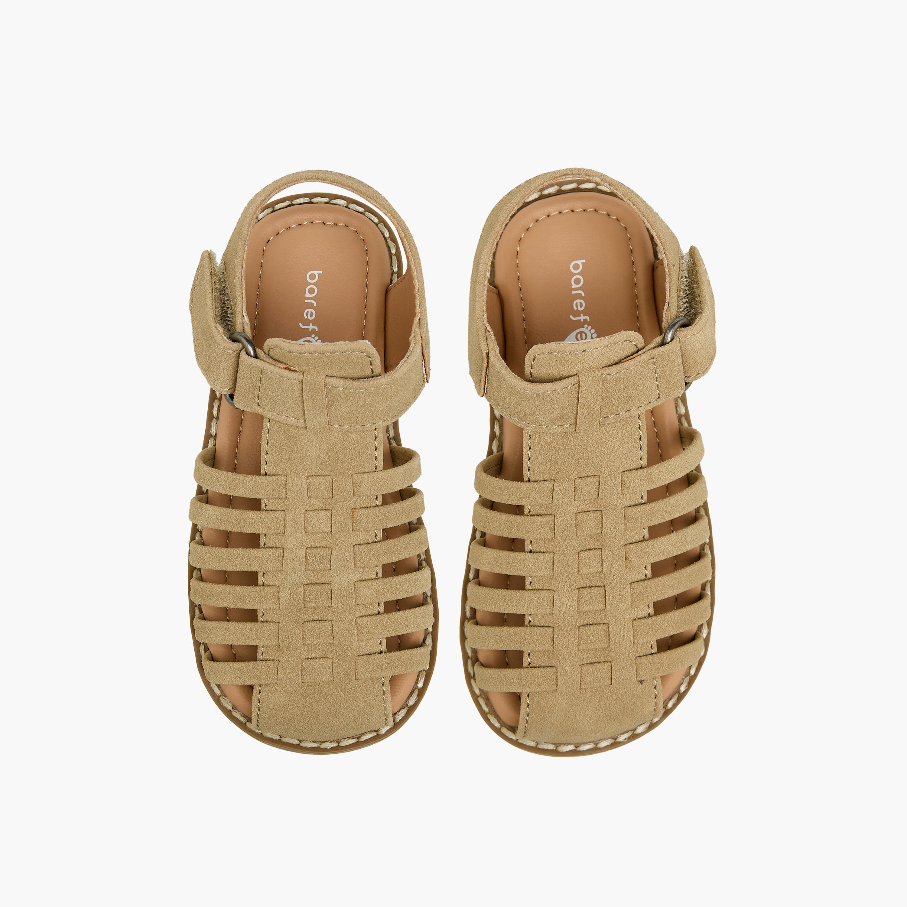 Barefeet Boys Hook & Loop Strap Sandals-boys-shoes-sandals-image-1