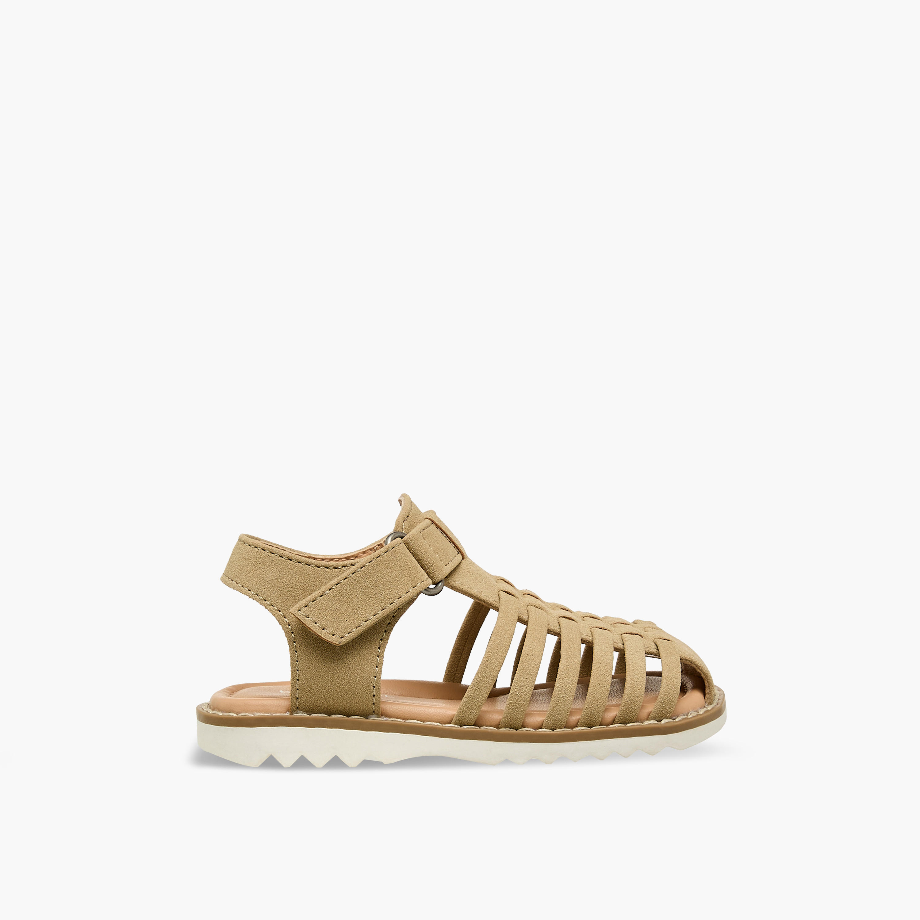 Barefeet Boys Hook & Loop Strap Sandals-boys-shoes-sandals-image-2