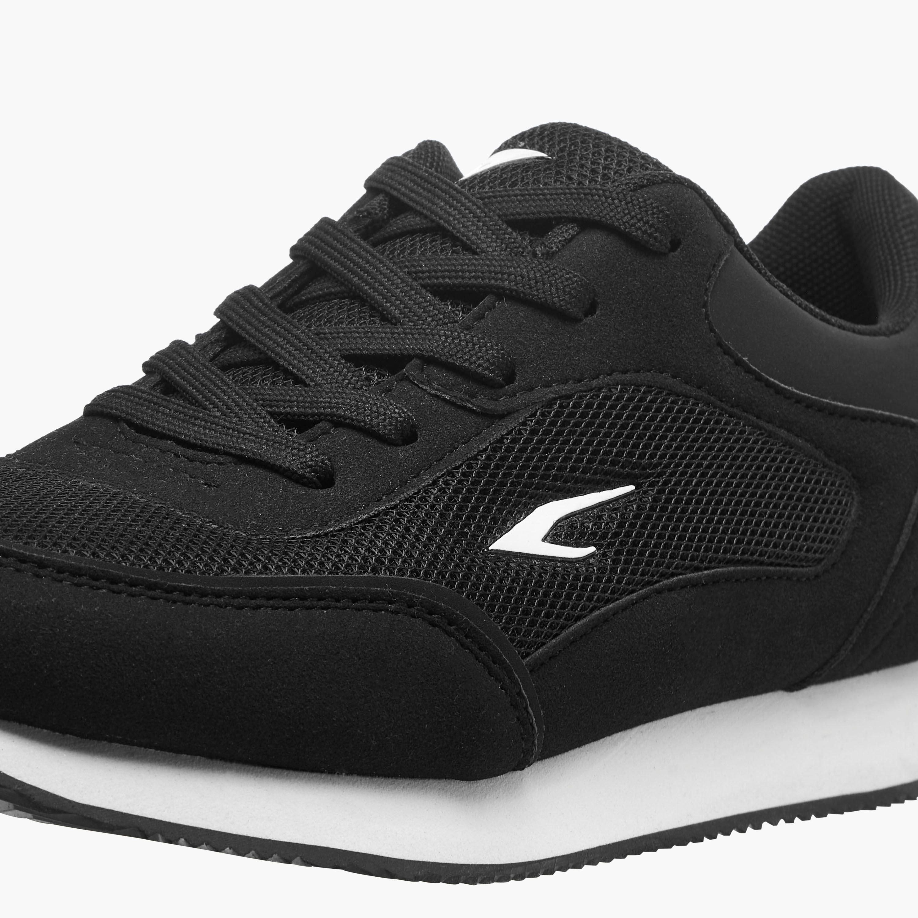 حذاء سنيكرز بارز الملمس مع إغلاق برباط من داش-women-shoes-sneakers-image-4