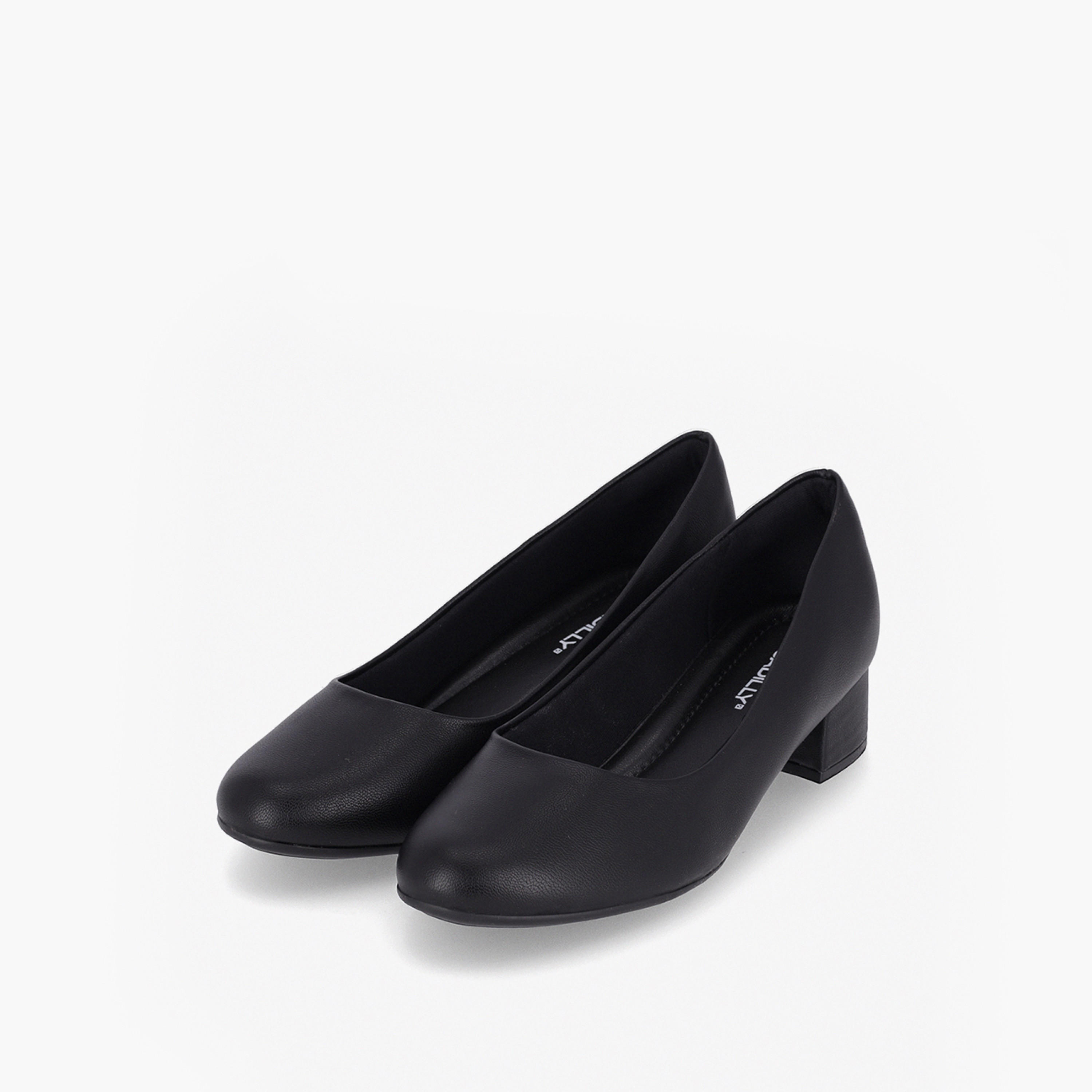 حذاء كلاسيكي سهل الارتداء بمقدمة مستديرة وكعب سميك من بيكاديلي-women-shoes-heels-image-1