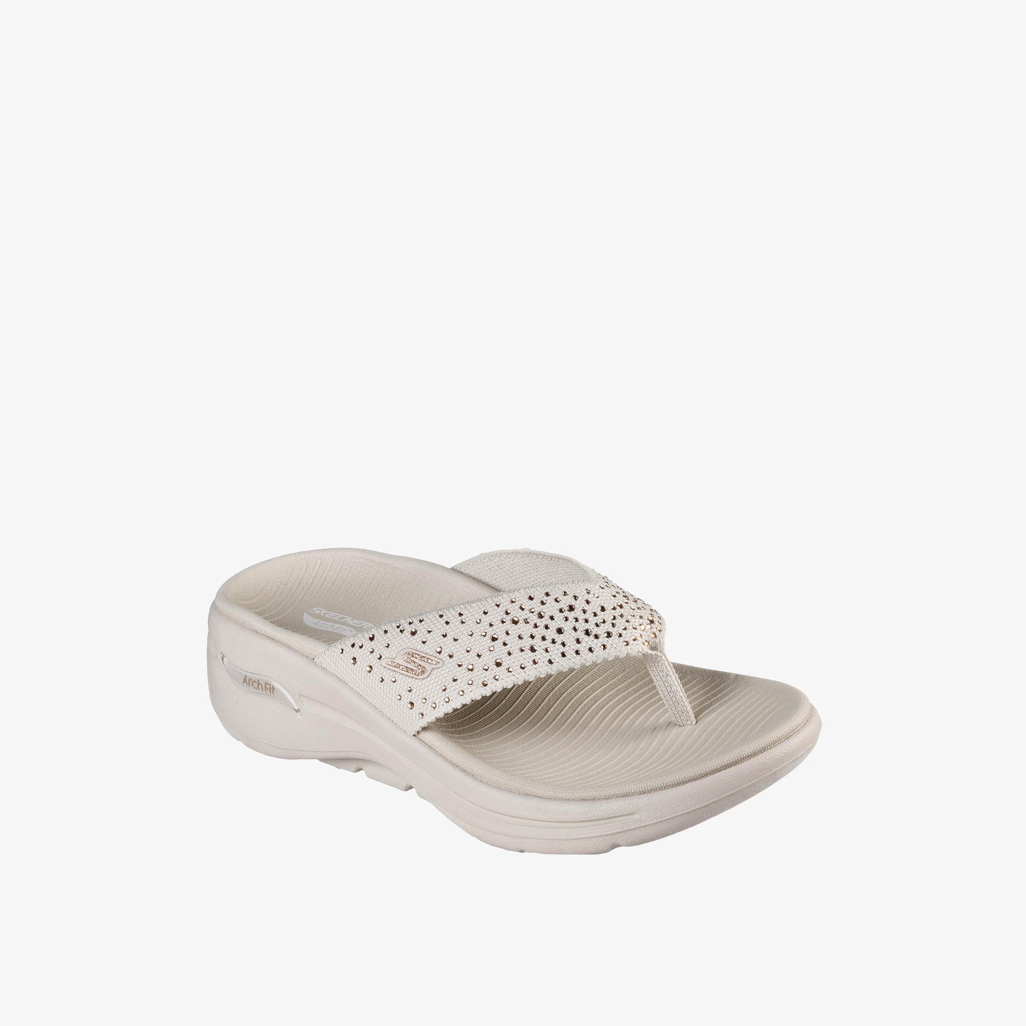 Skechers Women's Slip-On Sandals - GO WALK ARCH FIT-women-shoes-flats-sandals-image-1