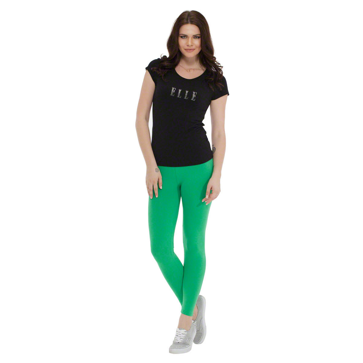 Elle Round Neck T-shirt-women-clothing-tshirts-image-1