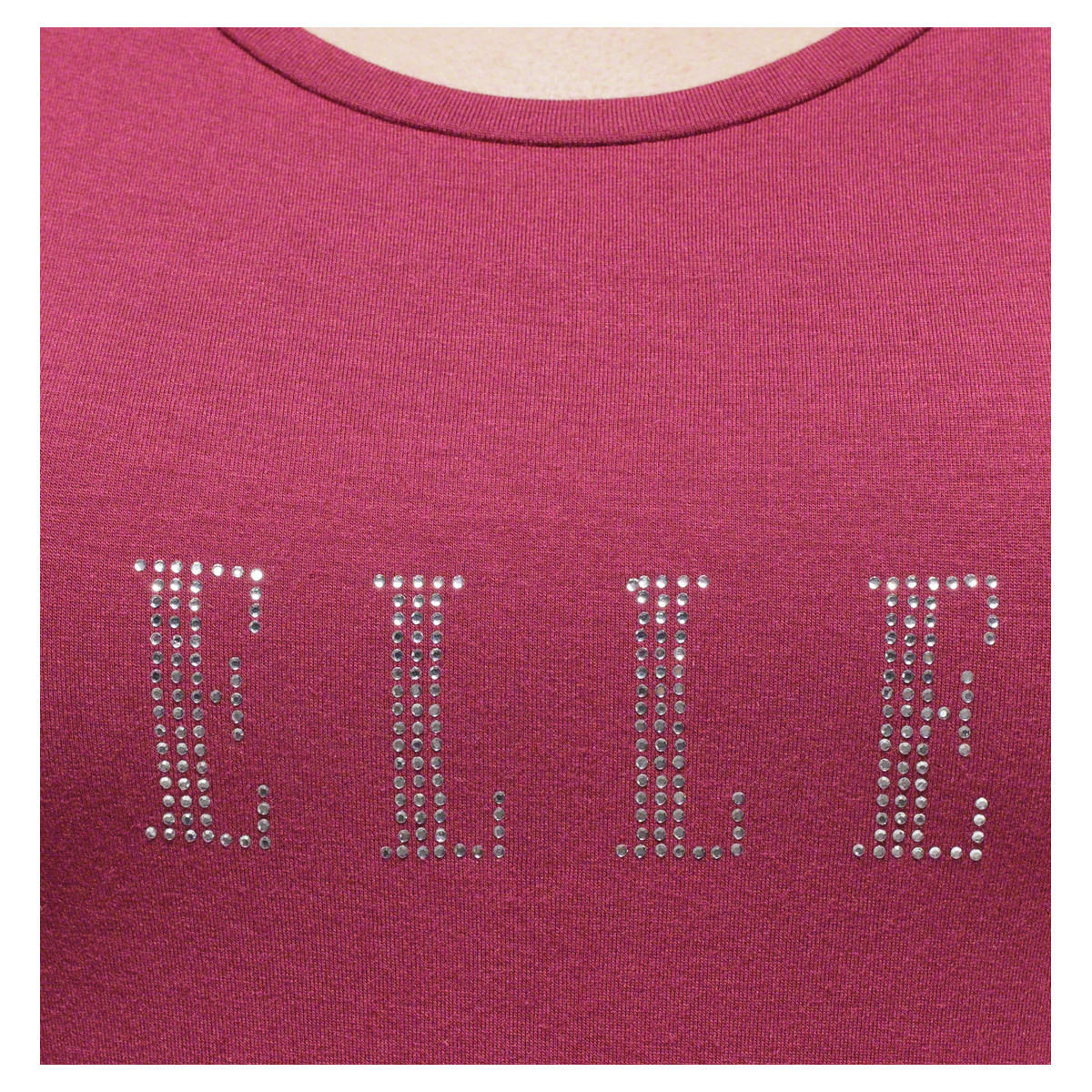 Elle Round Neck T-shirt-women-clothing-tshirts-image-24