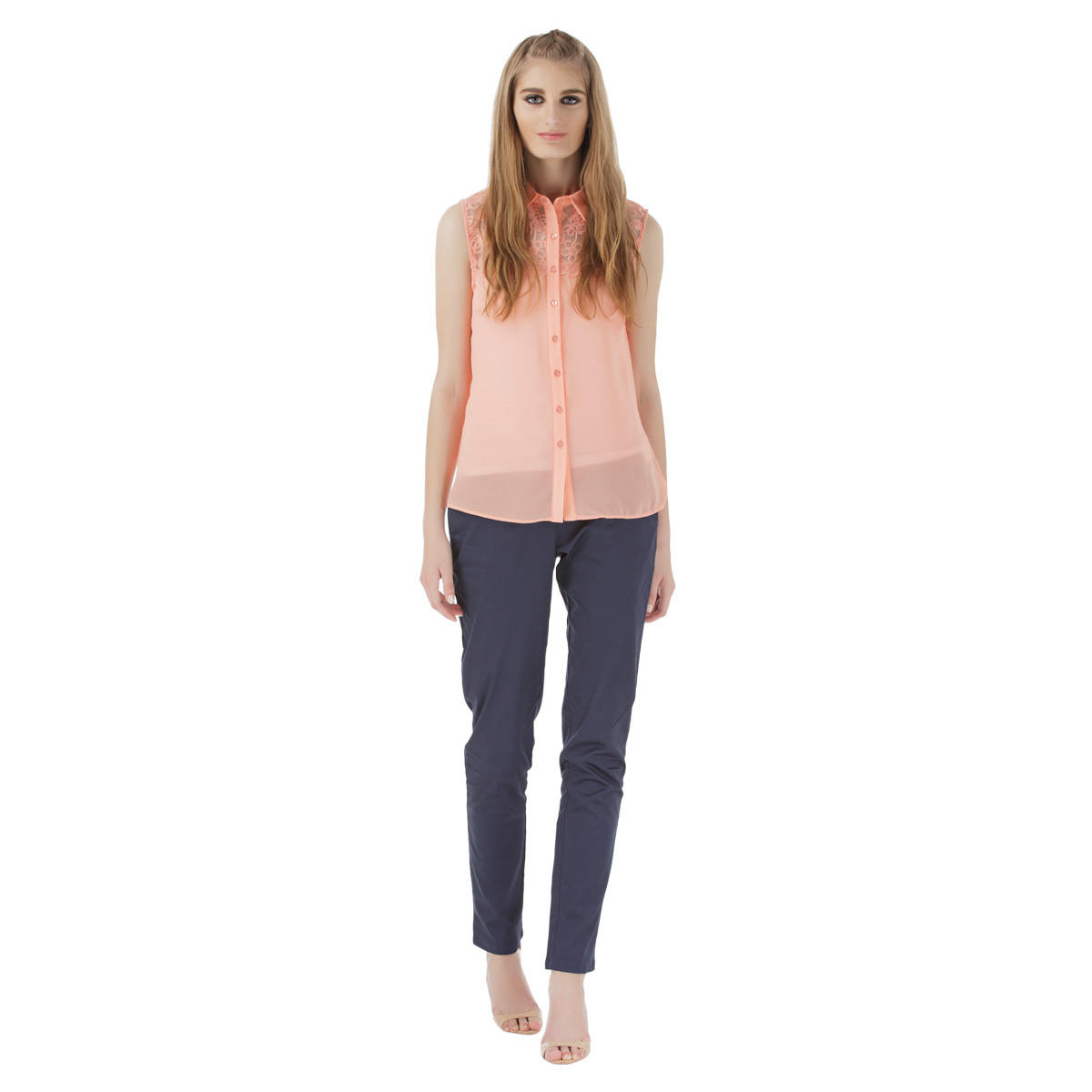 Elle Slim-fit Trousers-women-clothing-bottoms-trousers-image-1