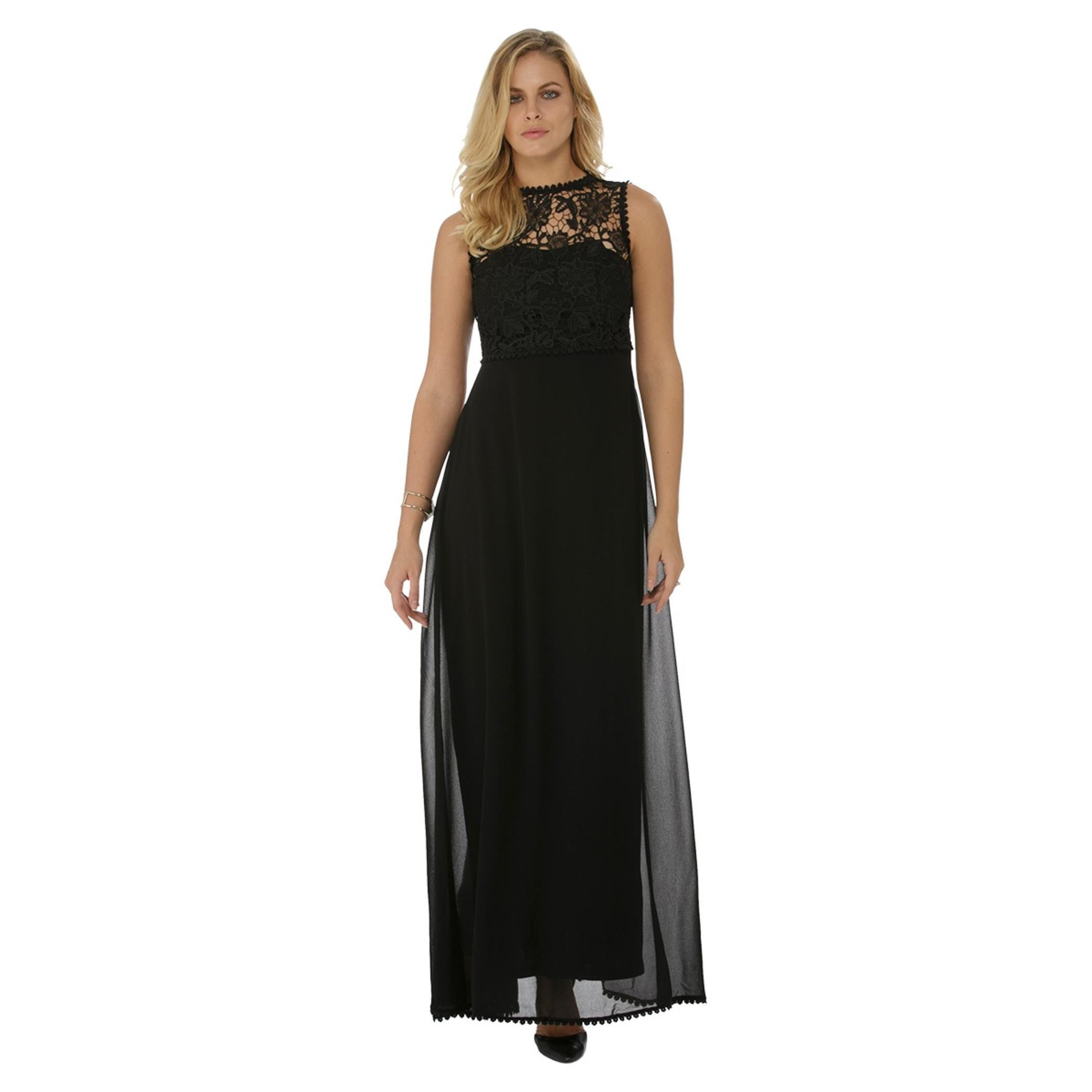 Elle Solid Colour Maxi Dress-women-clothing-dresses-image-1