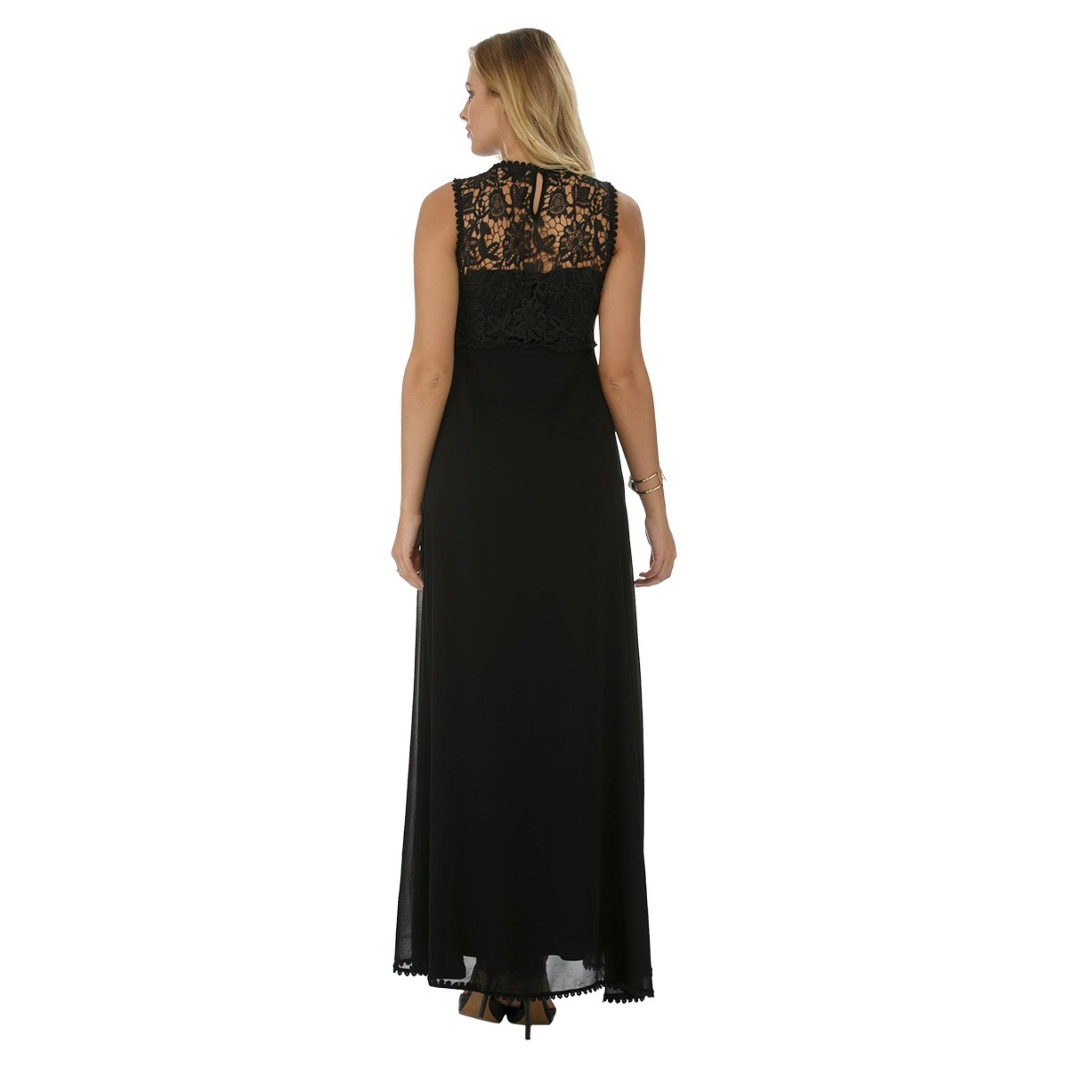 Elle Solid Colour Maxi Dress-women-clothing-dresses-image-2