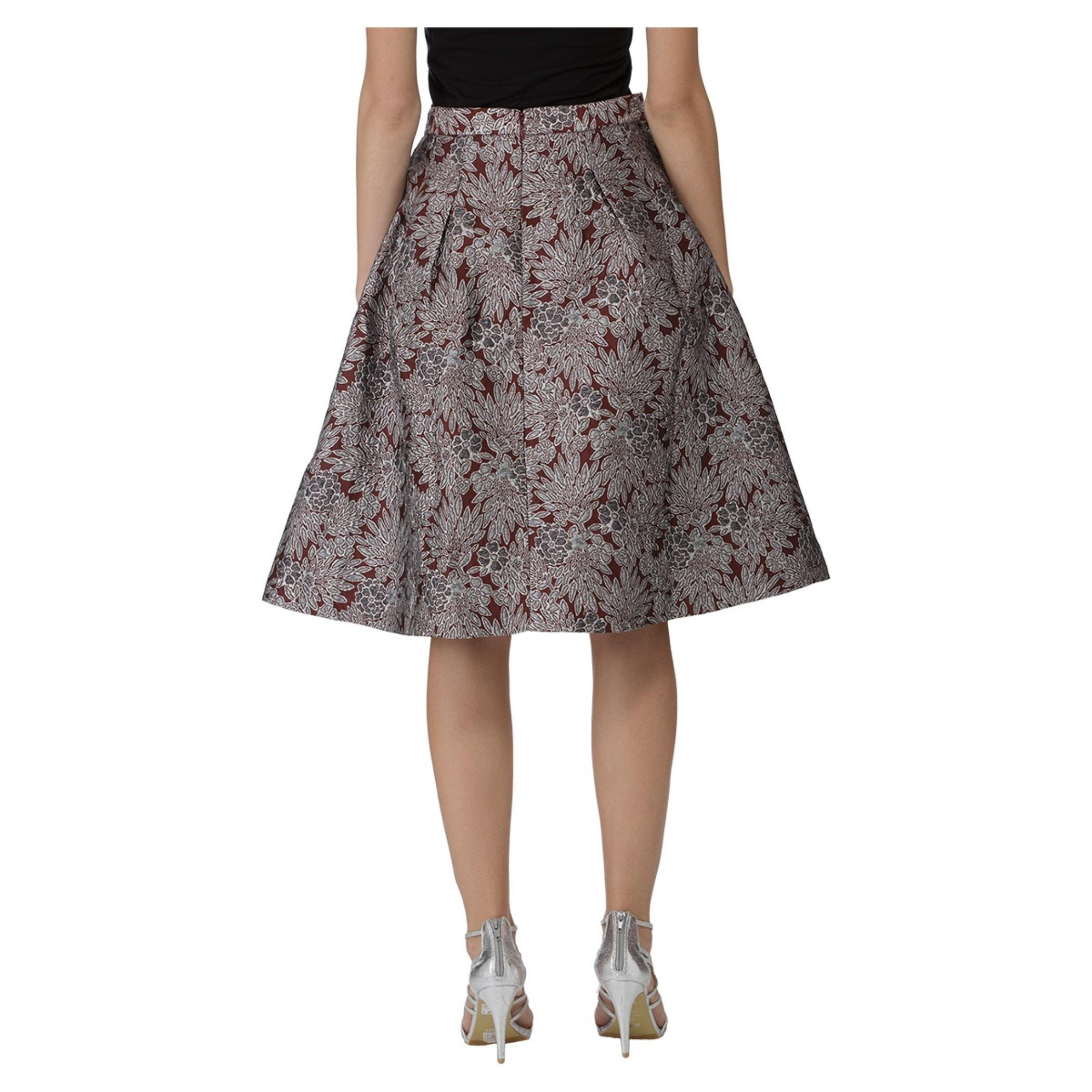 Embroidered Pleated Skirt-women-clothing-bottoms-skirts-image-2