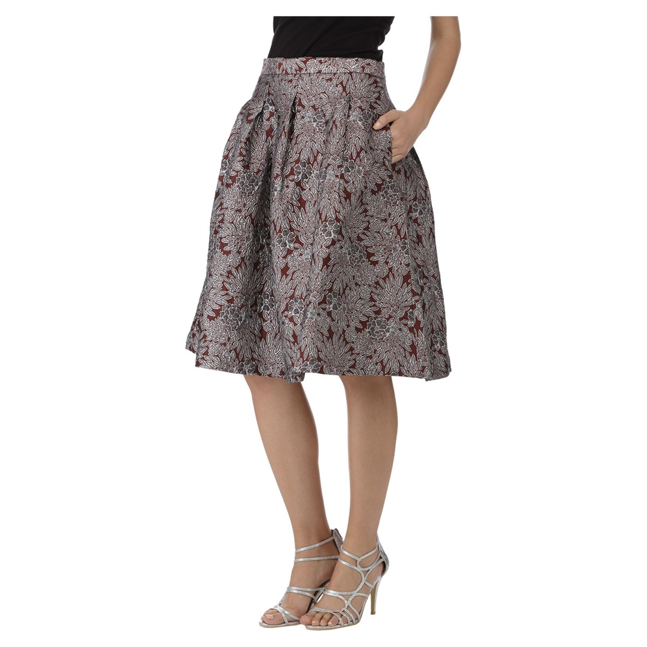 Embroidered Pleated Skirt-women-clothing-bottoms-skirts-image-3