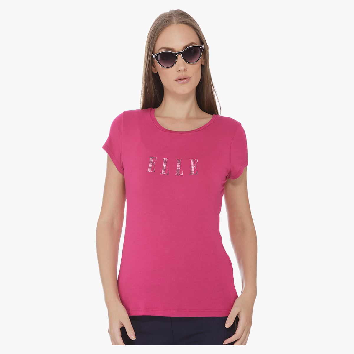 Elle Studded Short-sleeved Top-women-clothing-tshirts-image-6