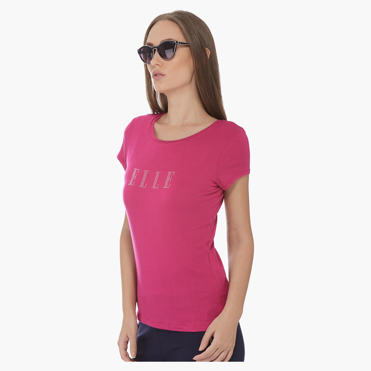 Elle Studded Short-sleeved Top-women-clothing-tshirts-image-8