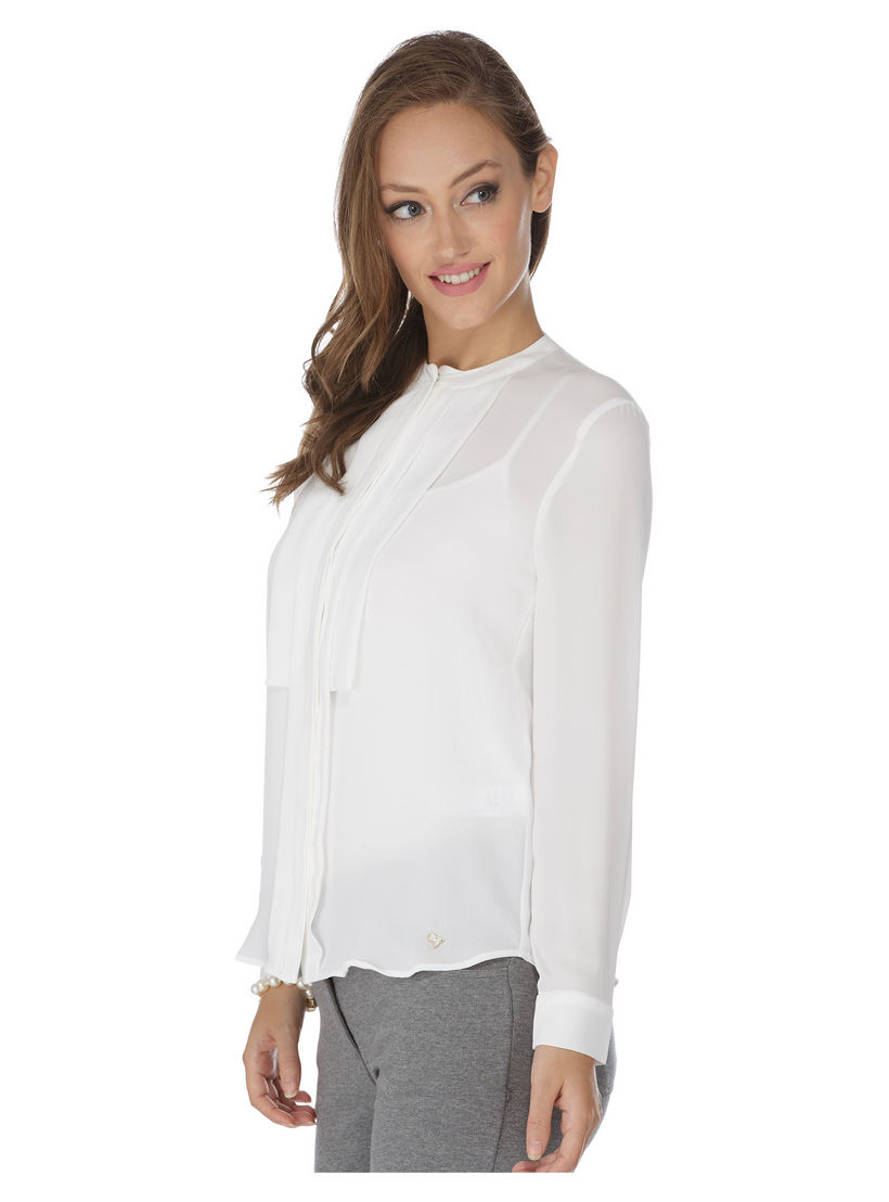 Elle Solid Colour Top-women-clothing-shirtsandblouses-blouses-image-3