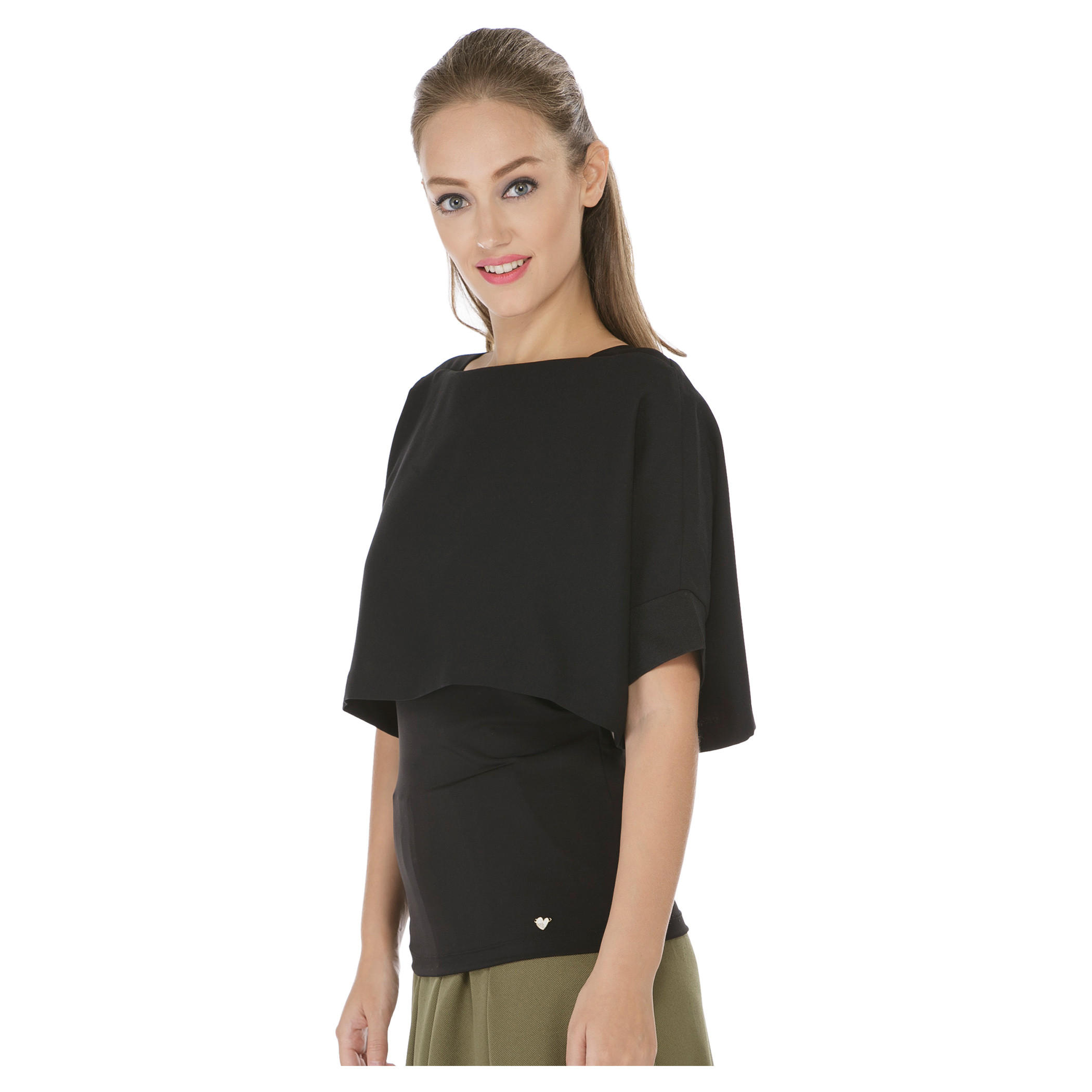 Elle Solid Coloured Top-women-clothing-shirtsandblouses-blouses-image-3