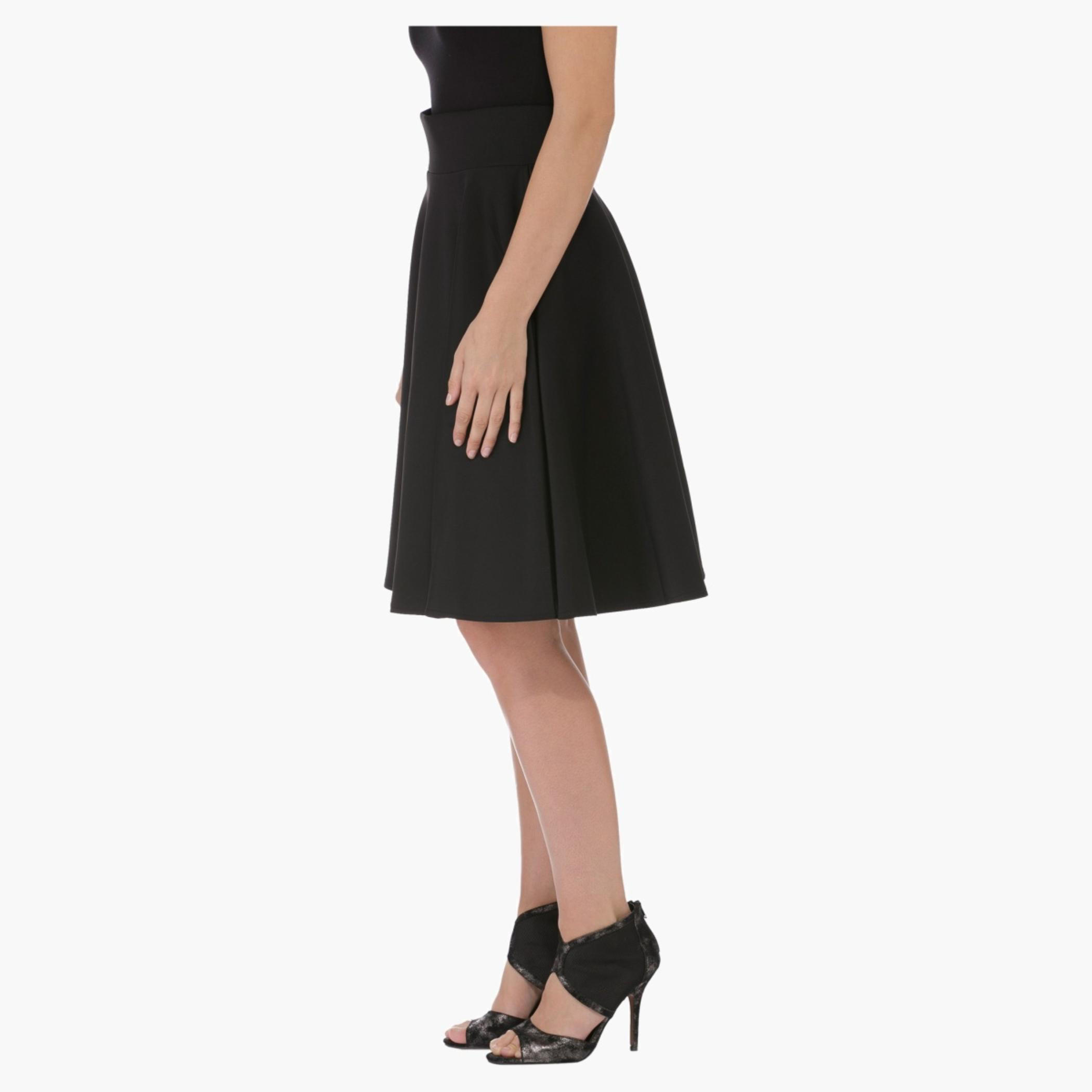 Elle Solid Colour Skirt-women-clothing-bottoms-skirts-image-3