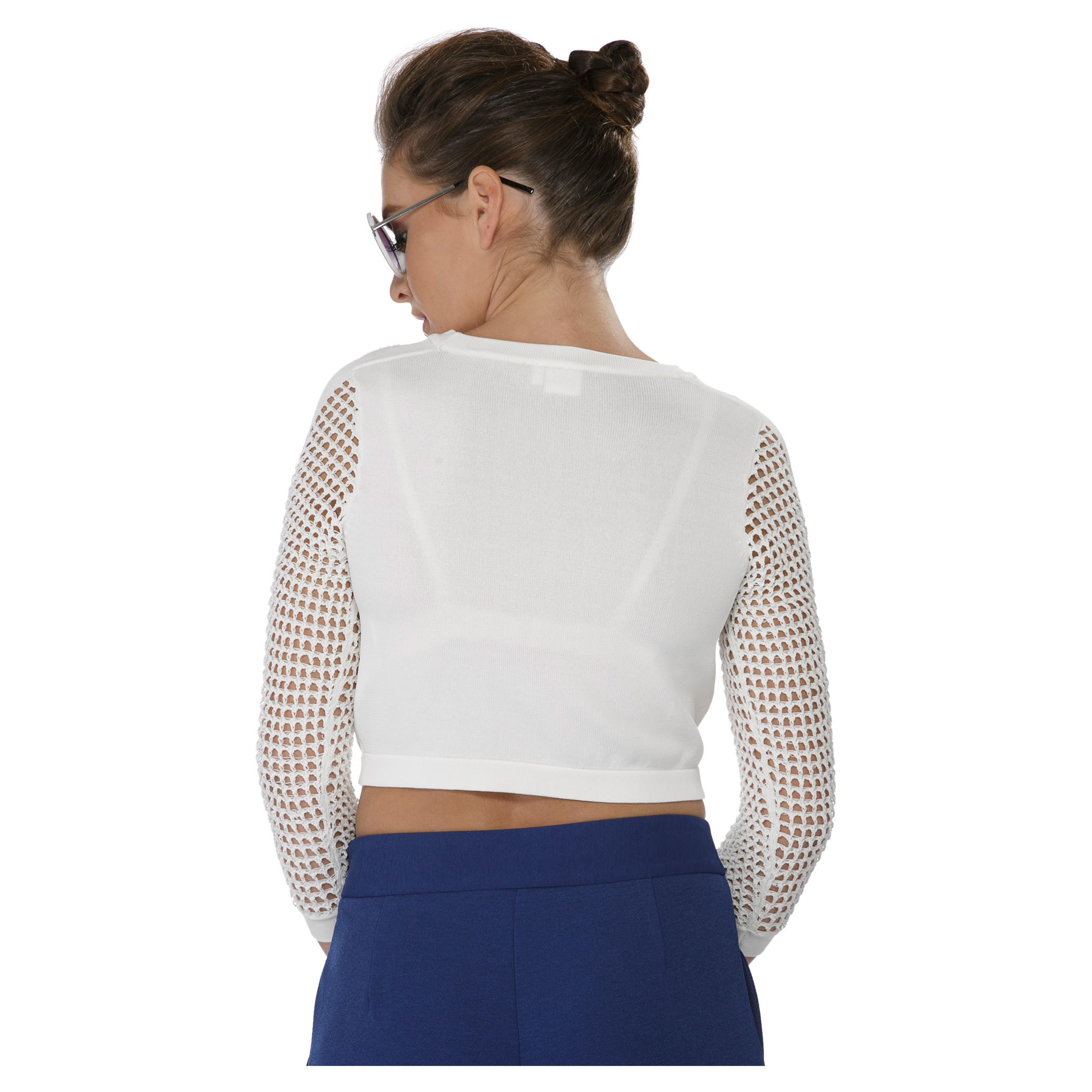 Elle Solid Colour Crop Top-women-clothing-shirtsandblouses-blouses-image-4