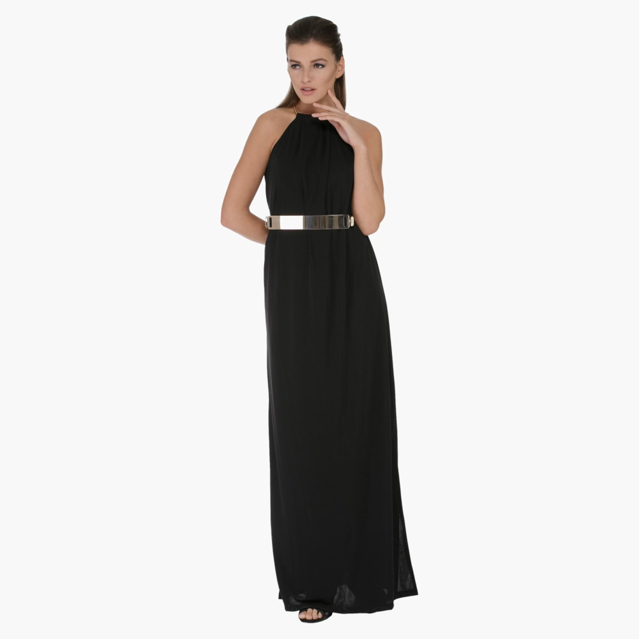 Elle Solid Colour Dress-women-clothing-dresses-image-1