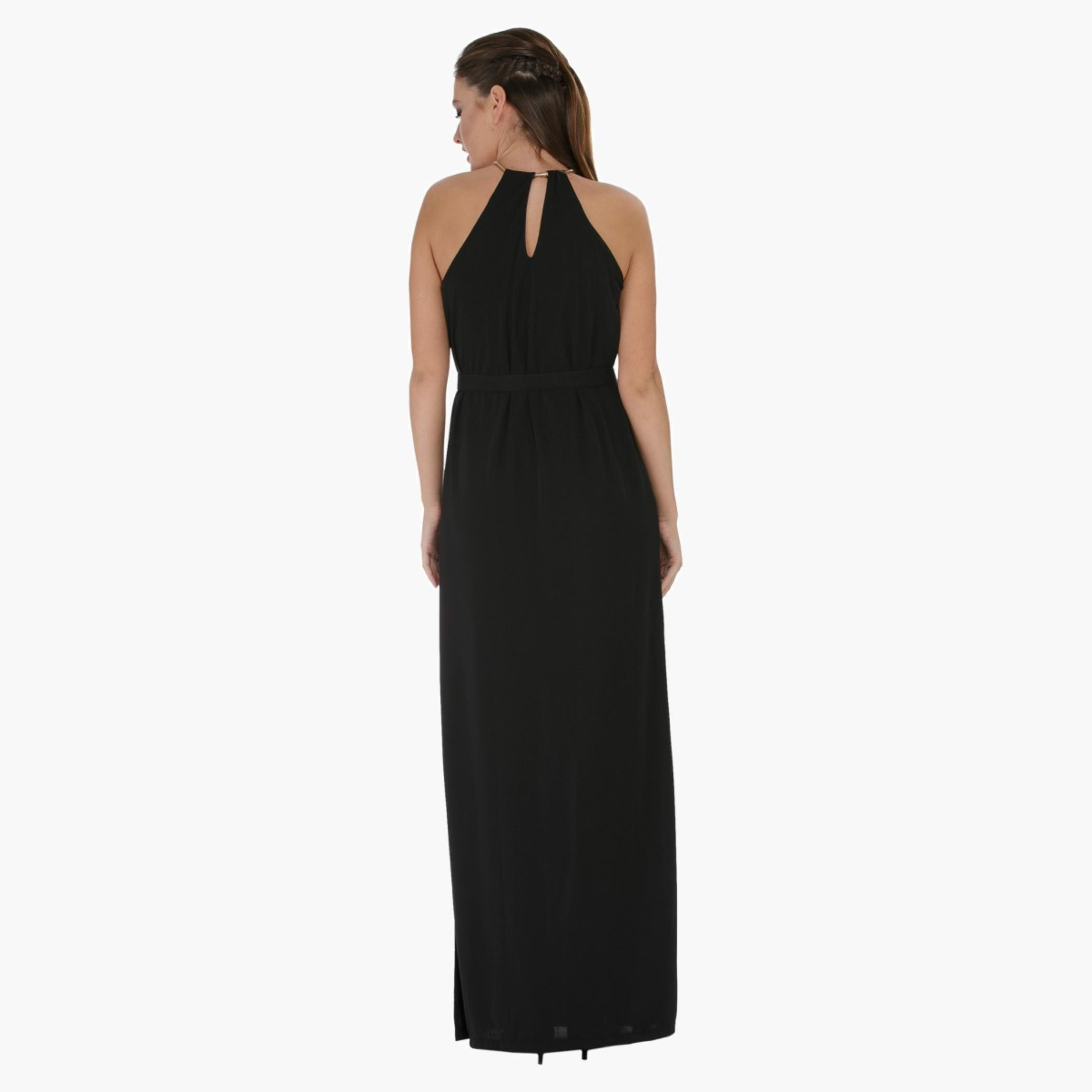 Elle Solid Colour Dress-women-clothing-dresses-image-2