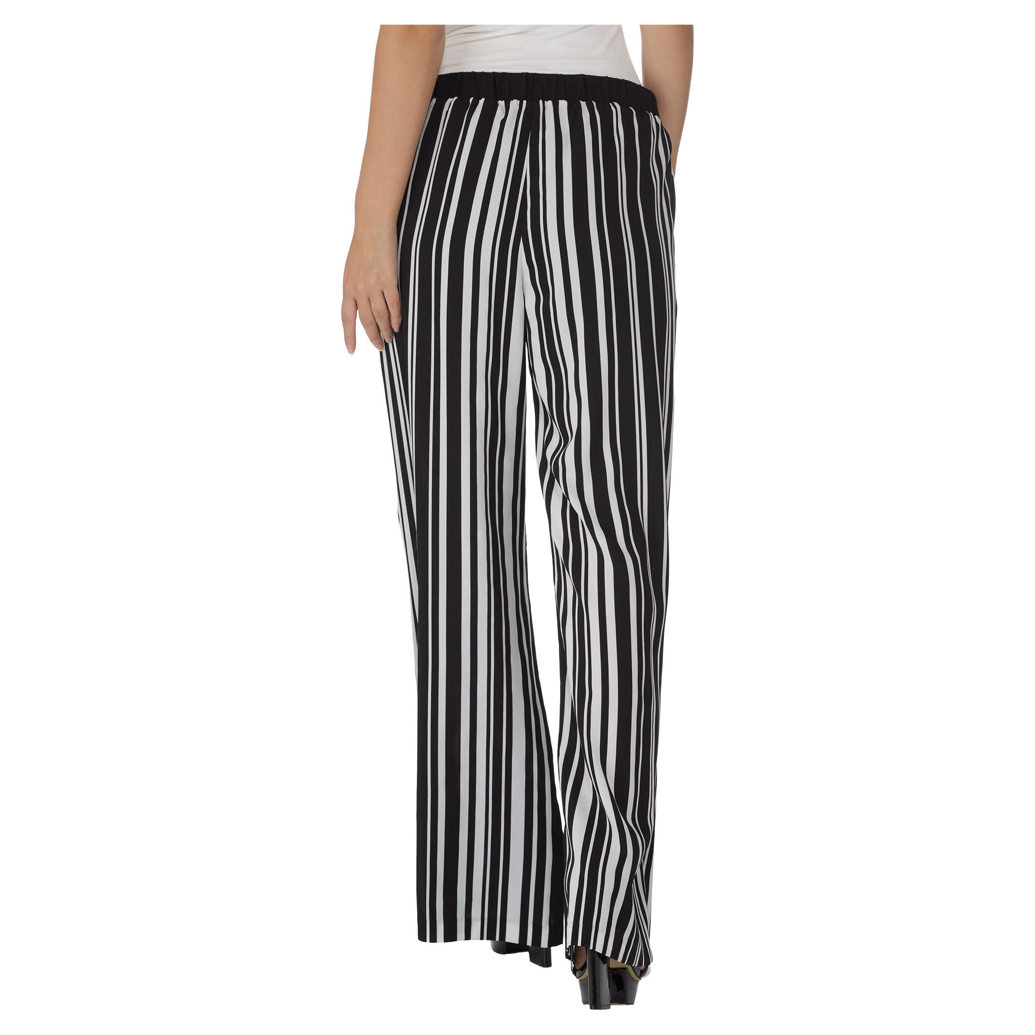 Elle Striped Pants-women-clothing-bottoms-trousers-image-2