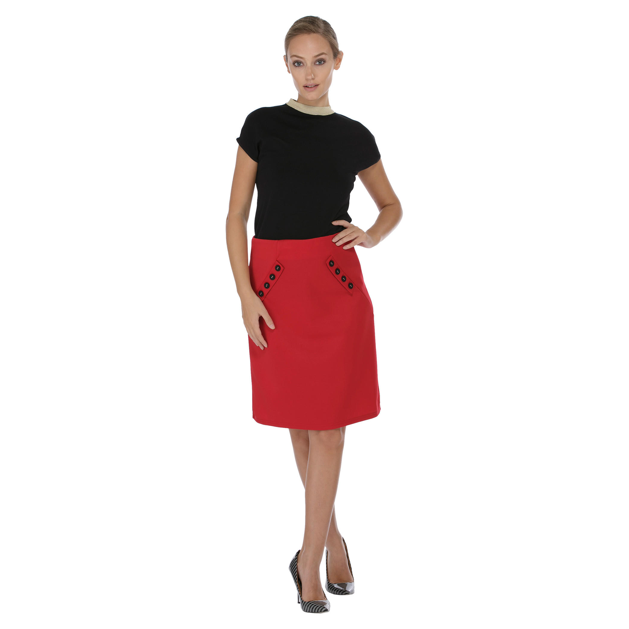 Elle Embellished High Neck Blouse-women-clothing-shirtsandblouses-blouses-image-5