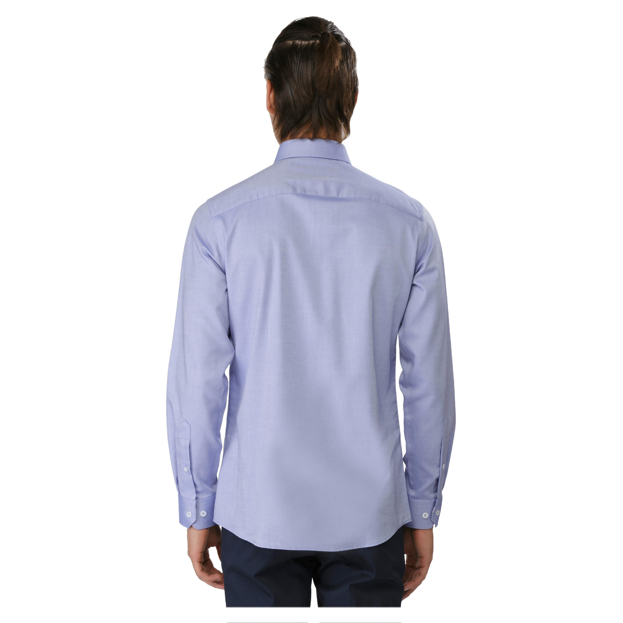 L' Homme Solid Colour Shirt-men-clothing-shirts-image-2