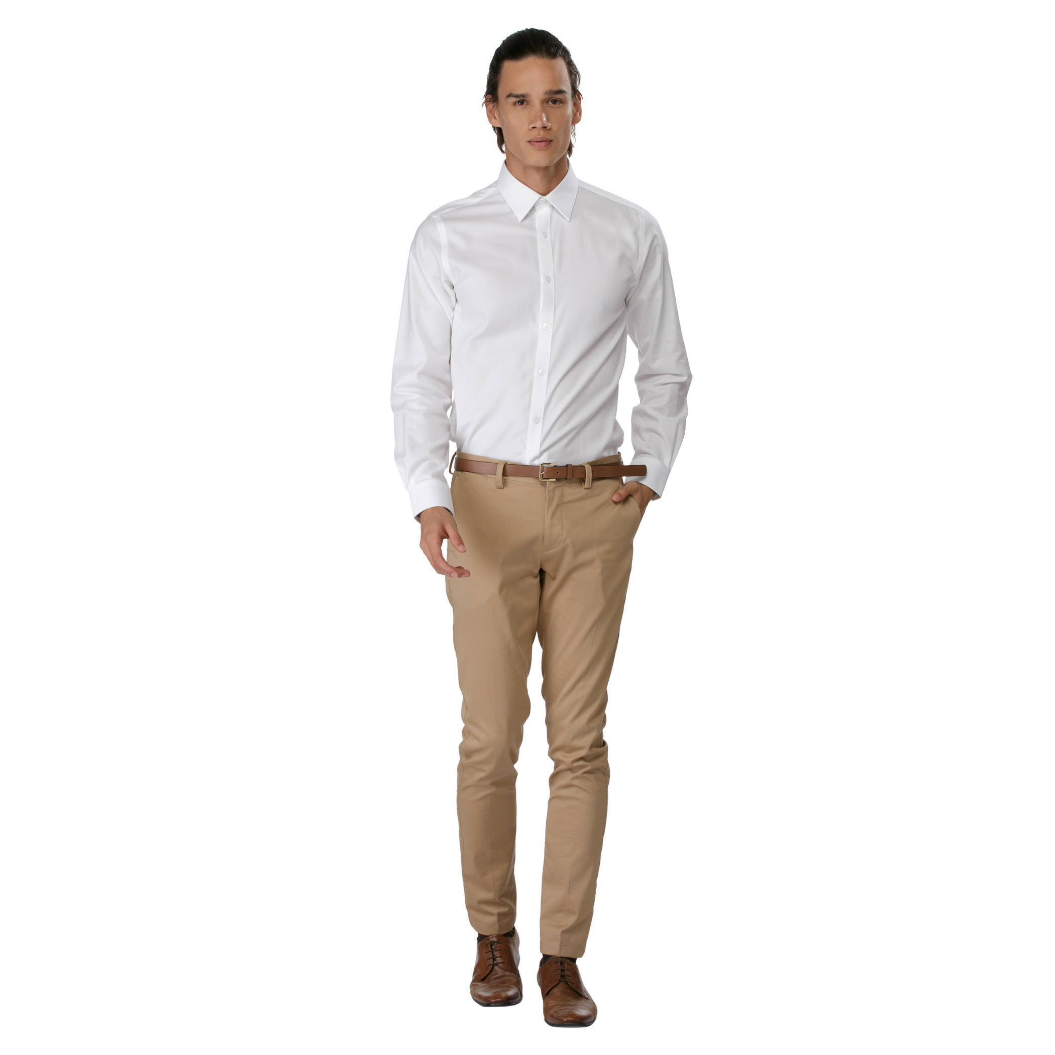 L' Homme Solid Colour Shirt-men-clothing-shirts-image-10