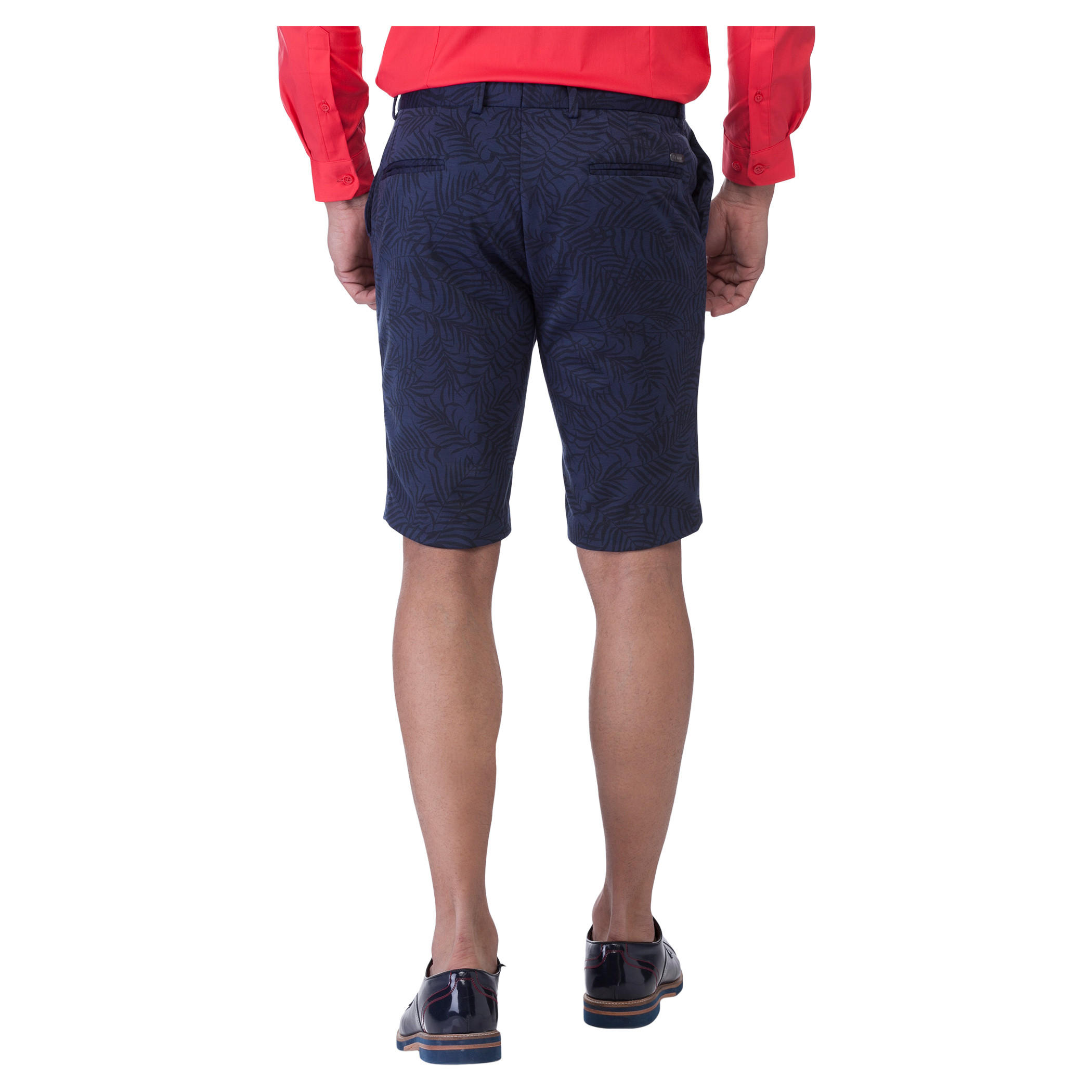 L'HOMME Printed Shorts-men-clothing-bottoms-shorts-image-2